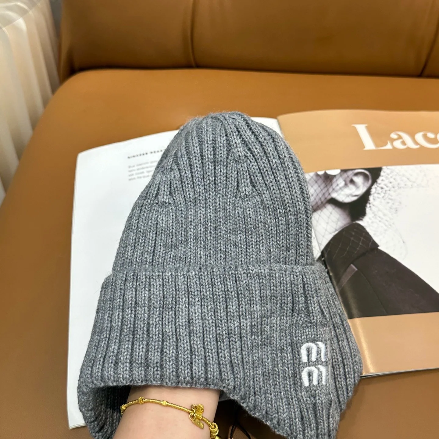 미우미우 모자 81416 Miu Miu Cap 상세 이미지 7