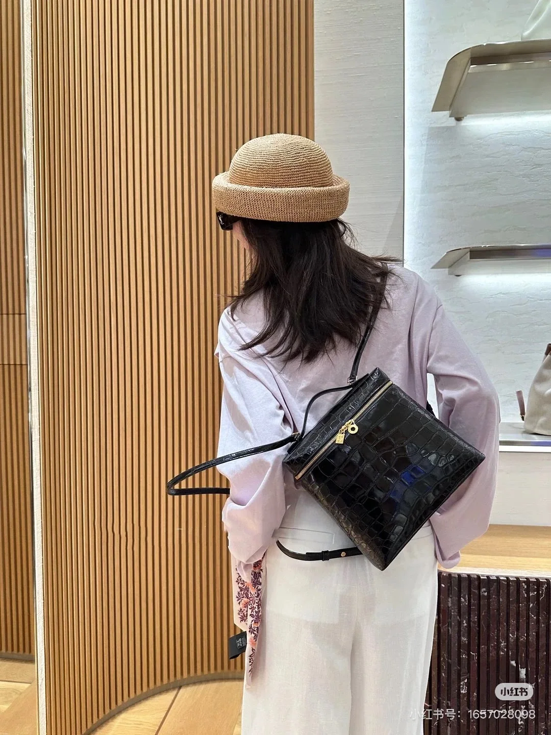 샤넬 라피아 베레모 모자 상세 이미지 2