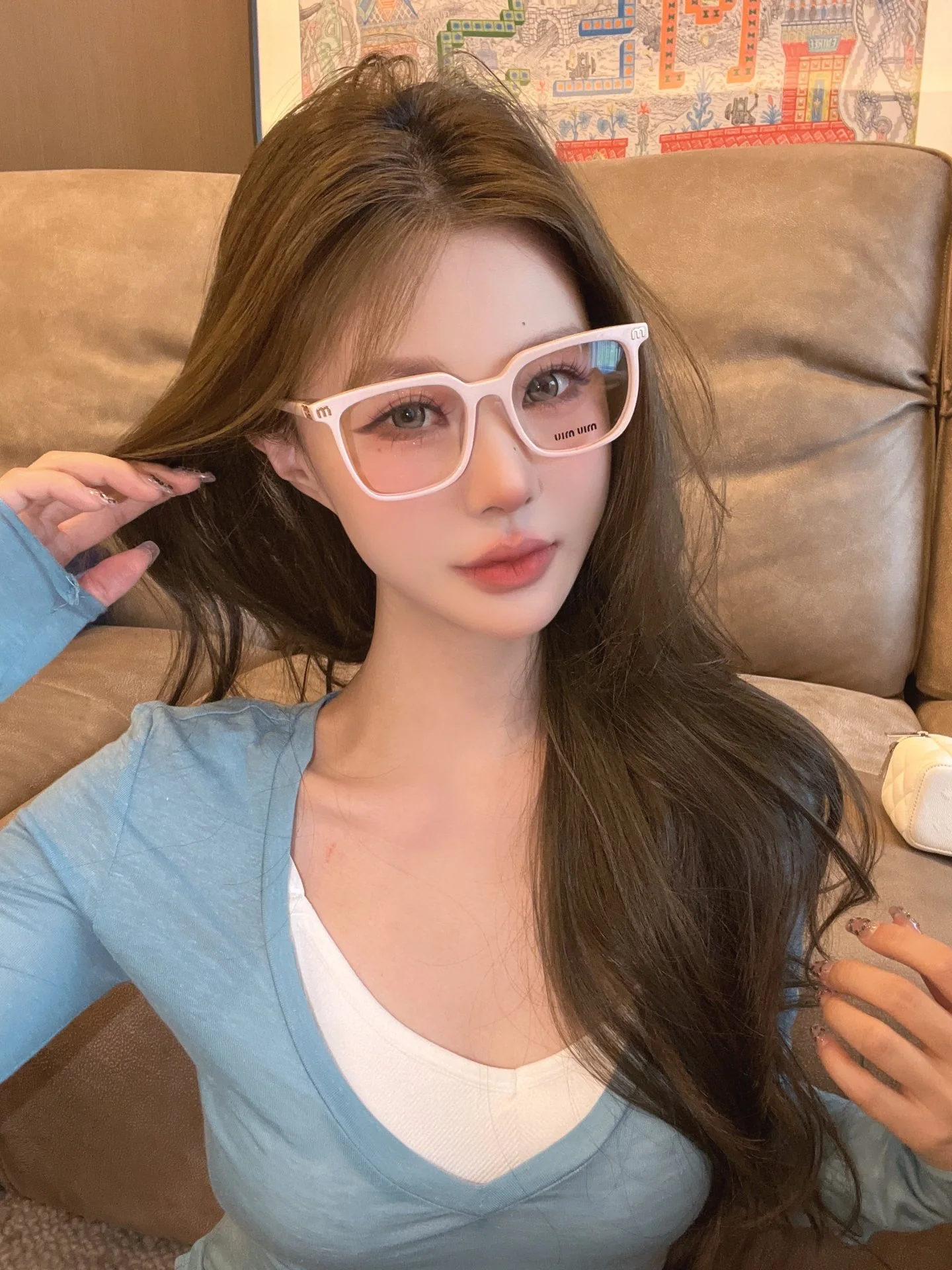 미우미우 VMU 61 ZS 선글라스 상세 이미지 8