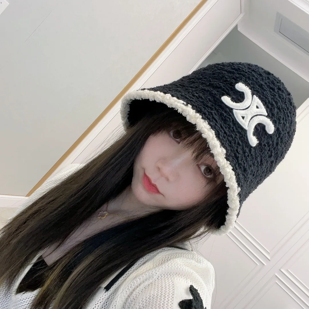 셀린느 램울 버킷햇 모자 상세 이미지 1