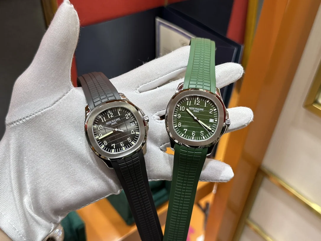 파텍필립 아쿠아넛 5168 G 자동 그레이 다이얼 PPF 공장 레플리카 44183 Patek Philippe 상세 이미지 2