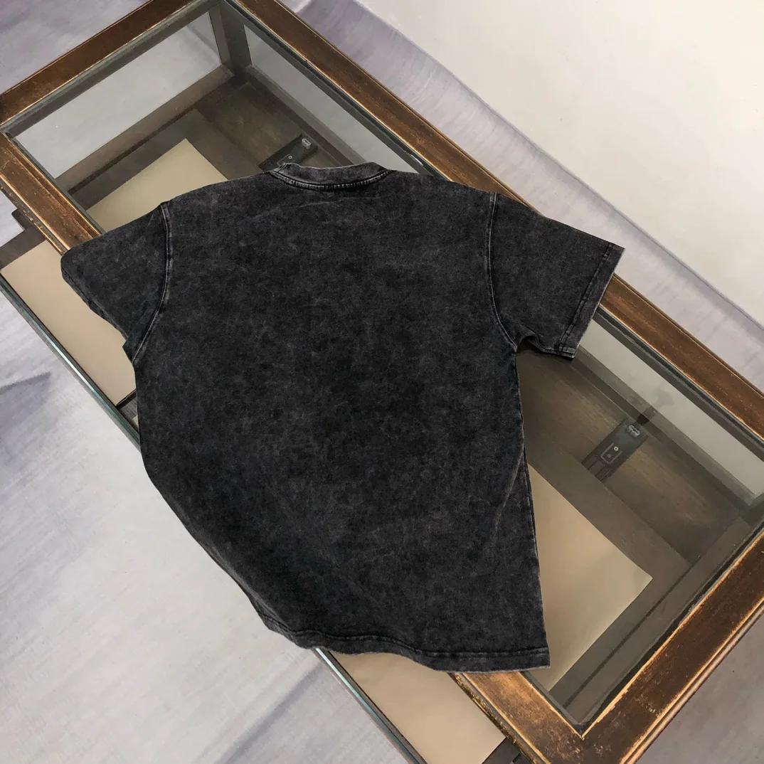 몽클레어 헤비듀티 페이드 워시 남성 반팔 티셔츠 상세 이미지 9