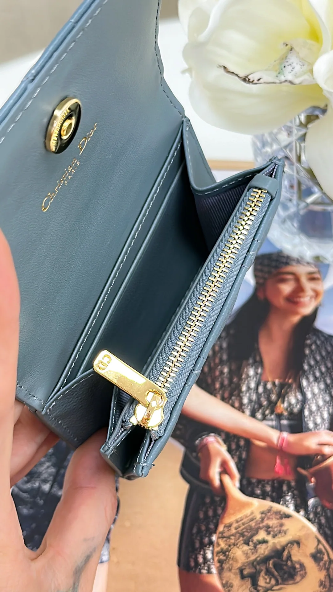 디올 카드 팩 미니 지갑 상세 이미지 7