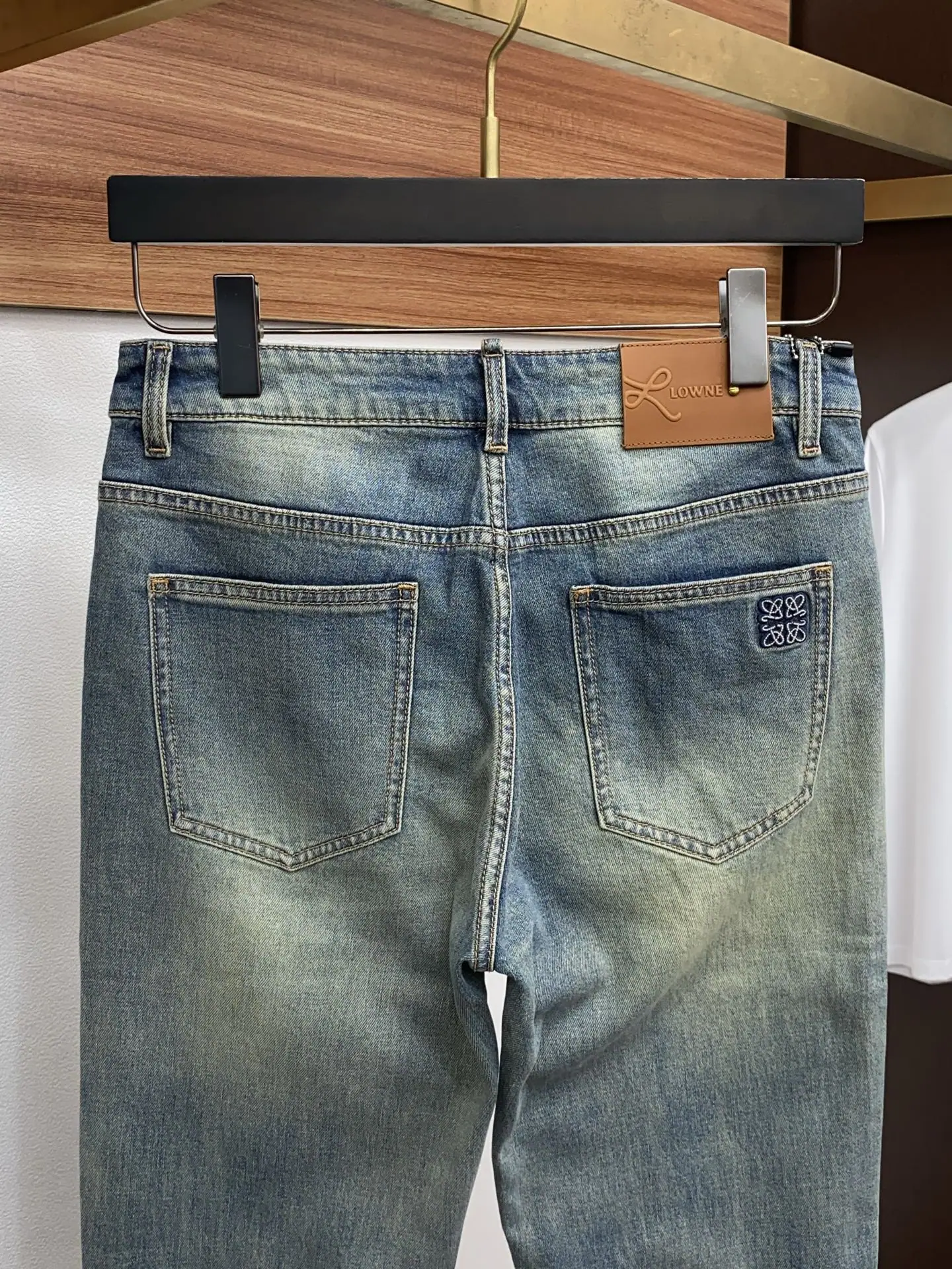 로에베 커스텀 데님 바지 상세 이미지 9