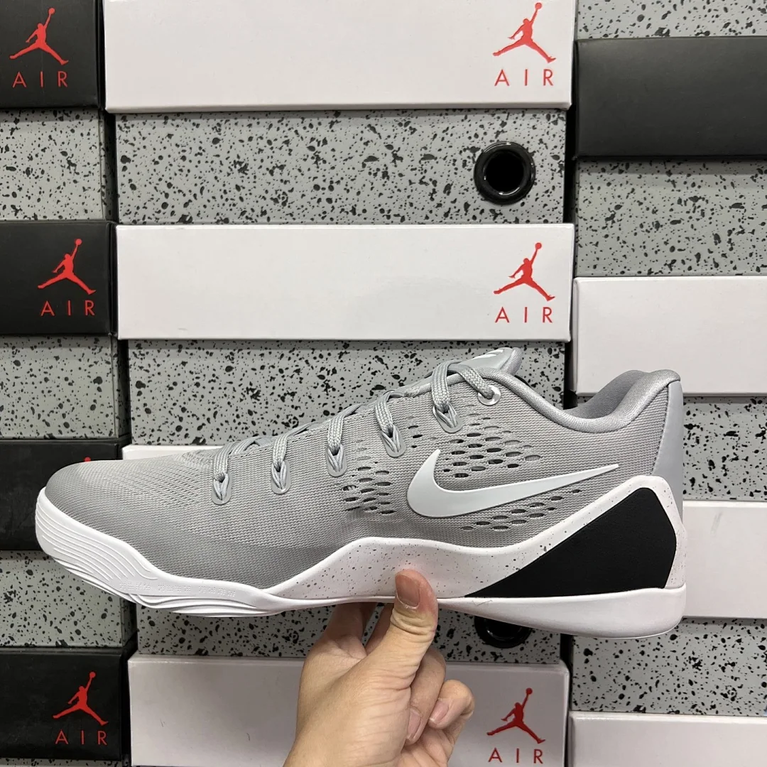 나이키 [GX] 코비 9 EM 로우 프로트로 TB IH1401-001 201389 Nike Kobe 9 EM Low Protro TB Wolf 상세 이미지 4