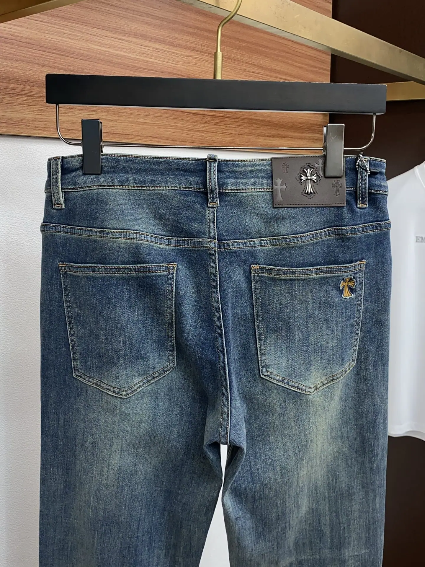 크롬하츠 데님 청바지 상세 이미지 9