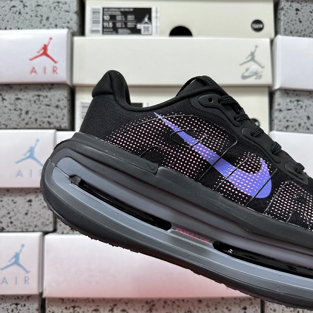 나이키 [5A] 보메로 프리미엄 블랙 퍼플 HQ2050-002 201635 Nike Vomero Premium 상세 이미지 2