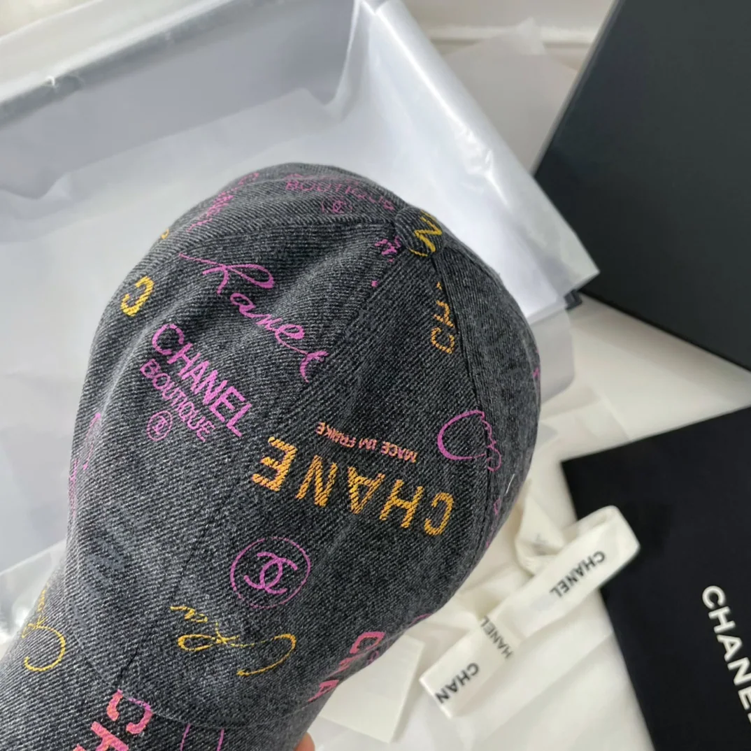 샤넬 뉴그래피티 데님 베이스볼캡 상세 이미지 6