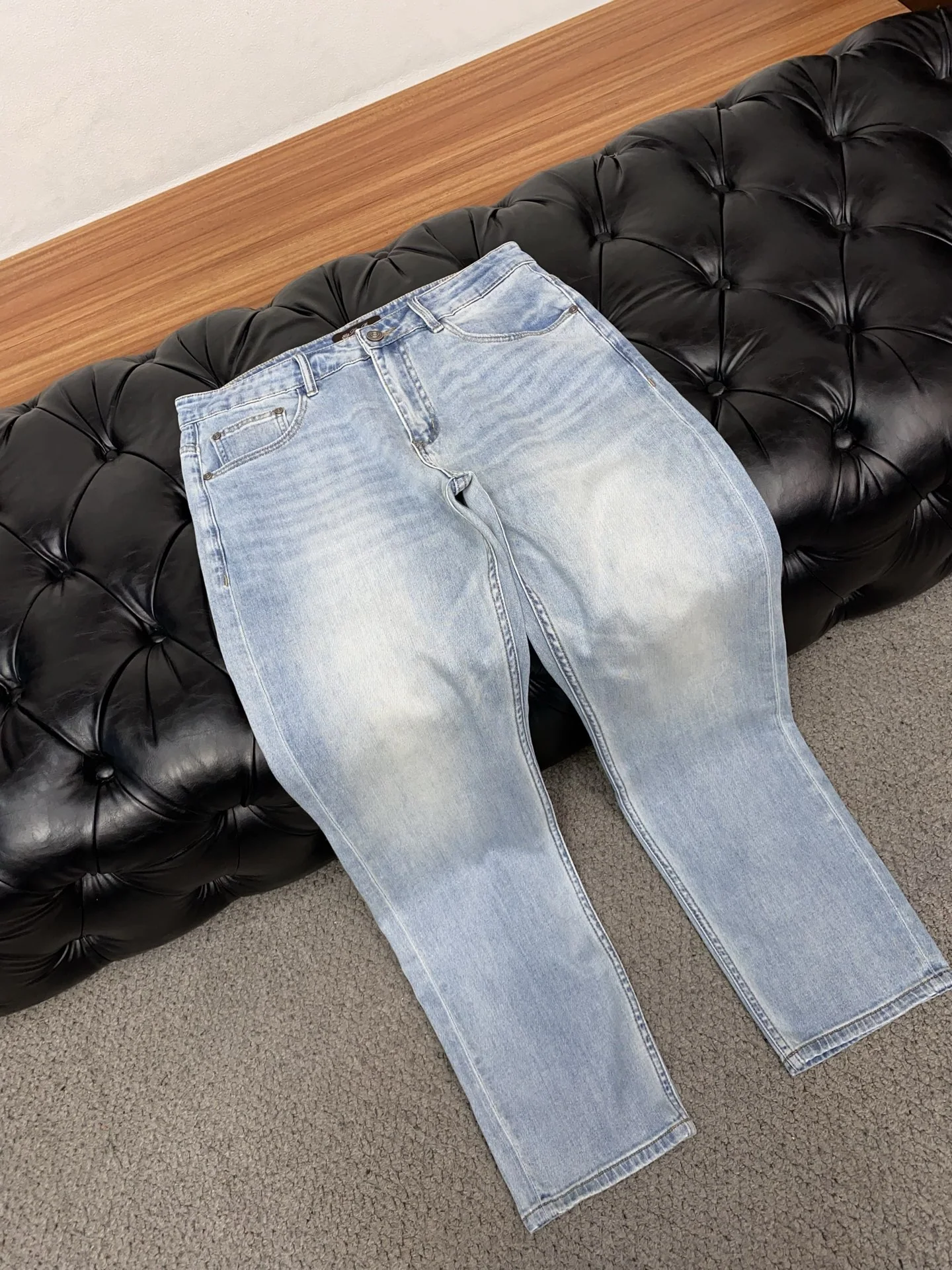 로로피아나 남성 데님 바지 상세 이미지 6