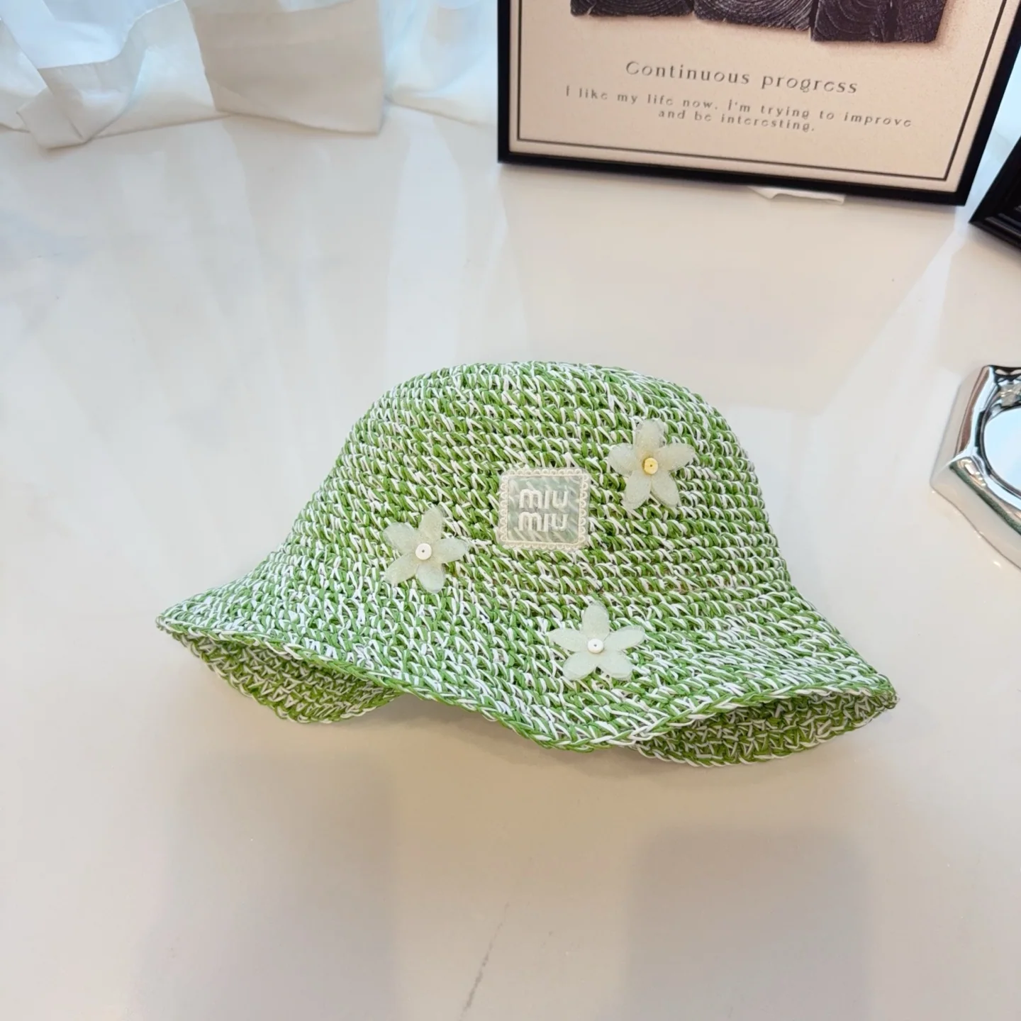 미우미우 모자 80948 Miu Miu Cap 상세 이미지 6
