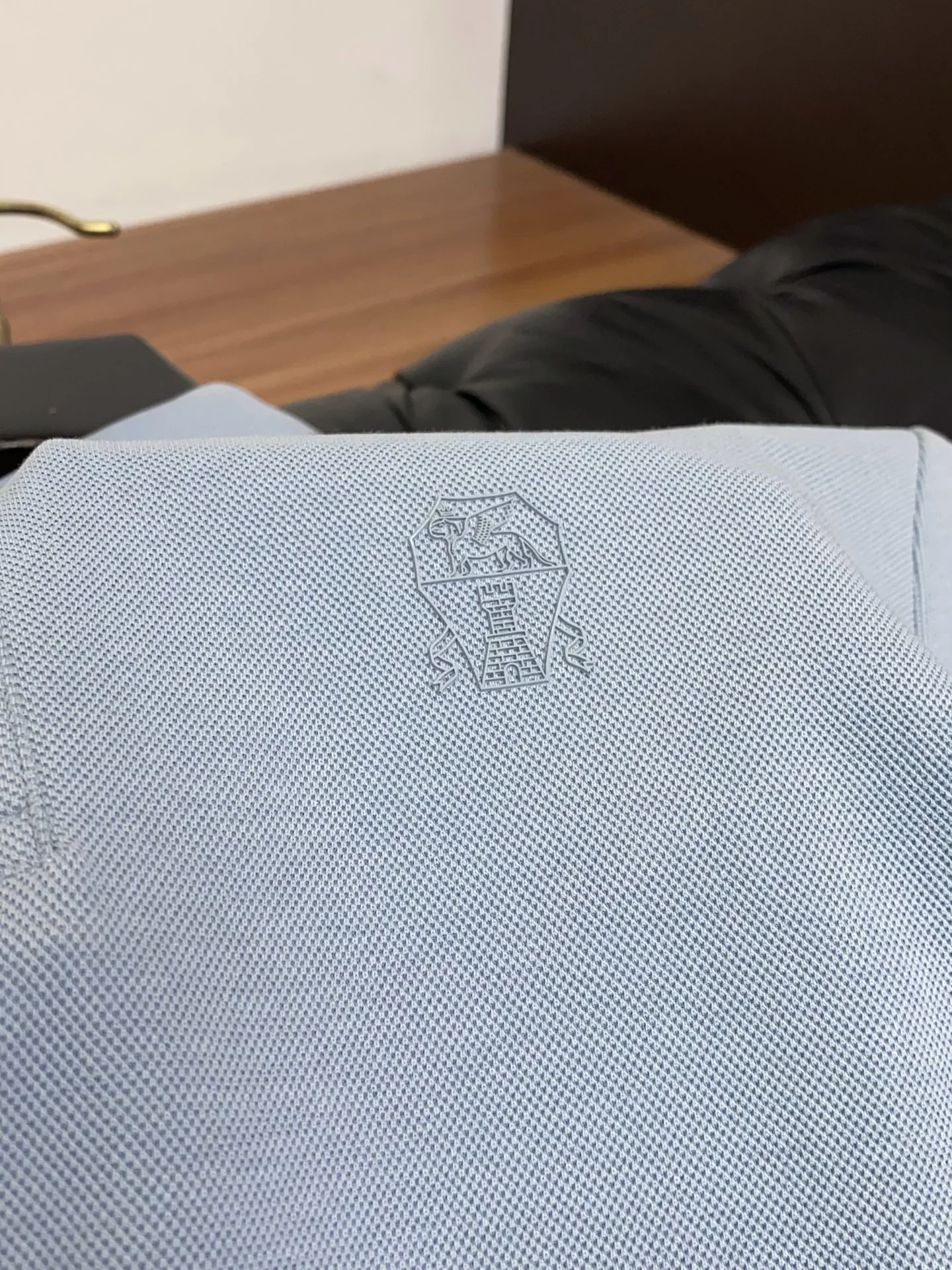 브루넬로쿠치넬리 남성 코마 코튼 반팔 티셔츠 상세 이미지 8