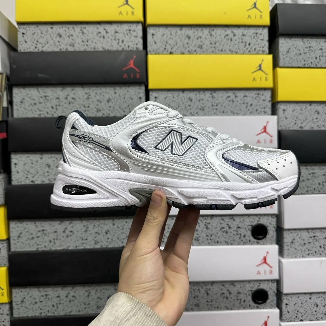 뉴발란스 [WZ] 530 MR530SG 202039 New Balance 530 White Silver Navy 상세 이미지 5