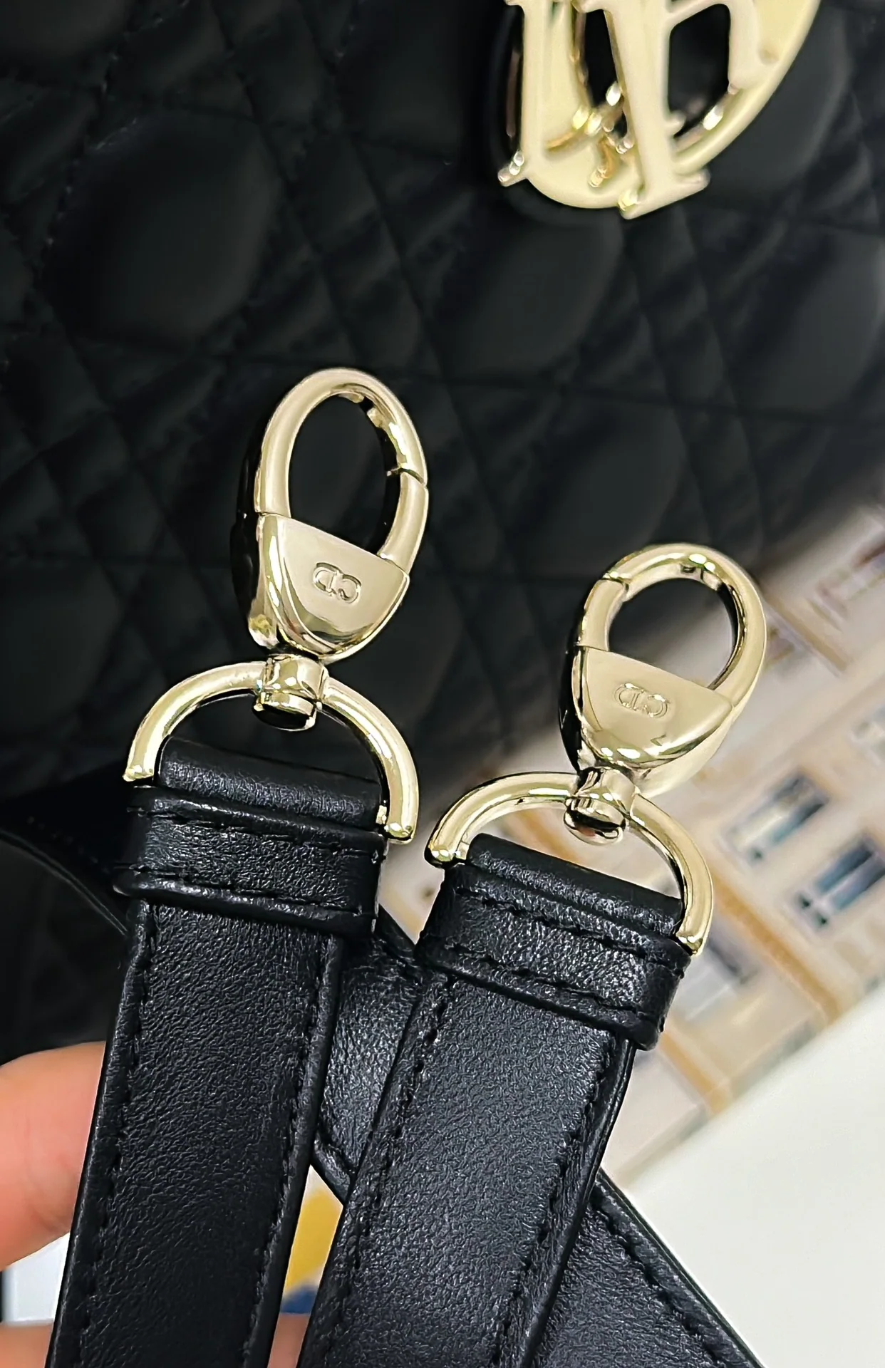 디올 다이아몬드 스티치 가방 상세 이미지 5