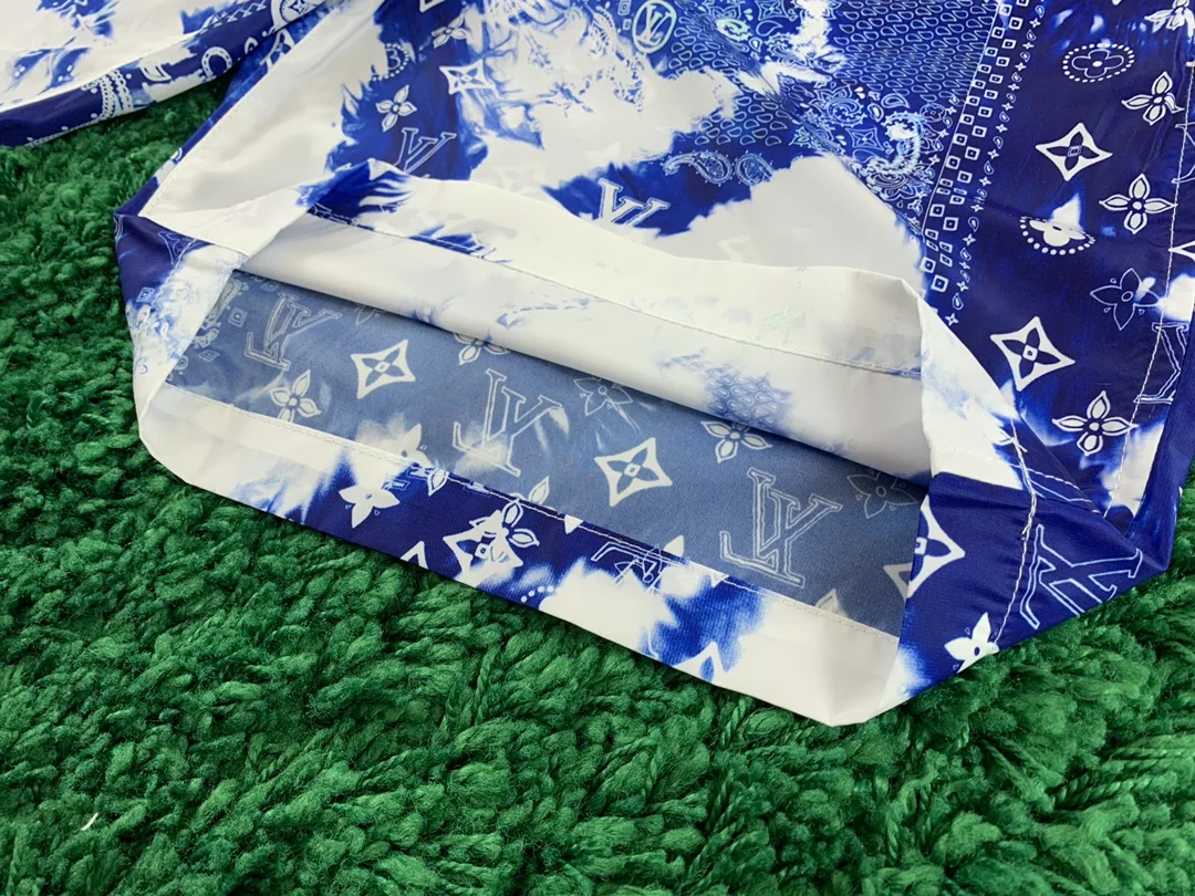 루이비통 코튼 타이다이 반바지 4505 상세 이미지 5