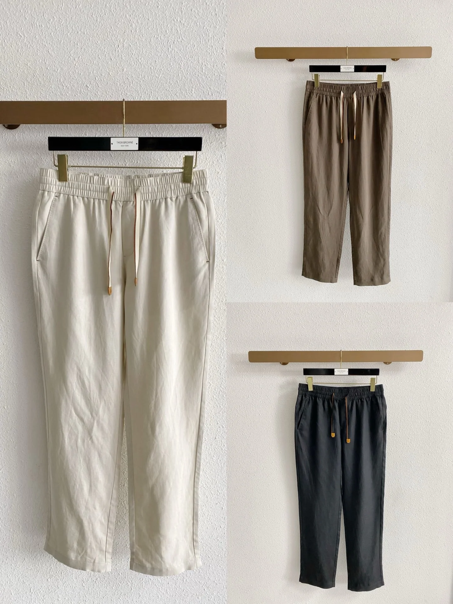로로피아나 린넨 남성 바지 상세 이미지 9