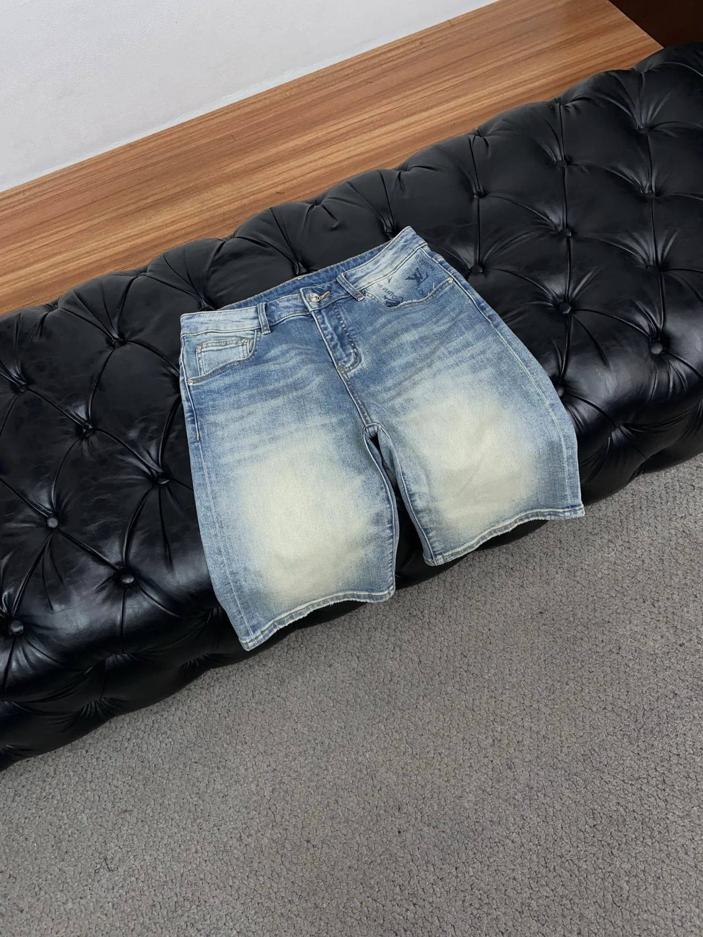 루이비통 데님 반바지 상세 이미지 6