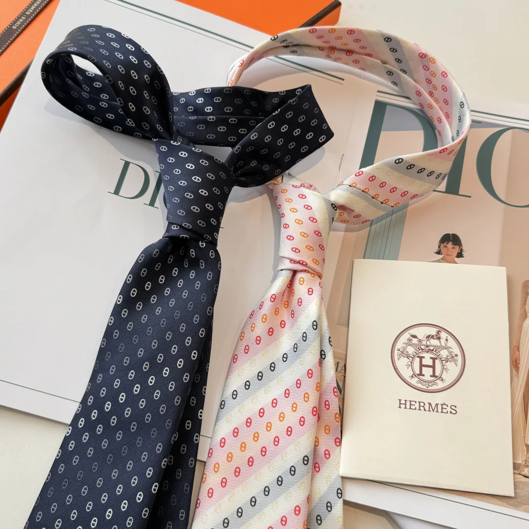 에르메스 실크 트윌 넥타이 상세 이미지 9
