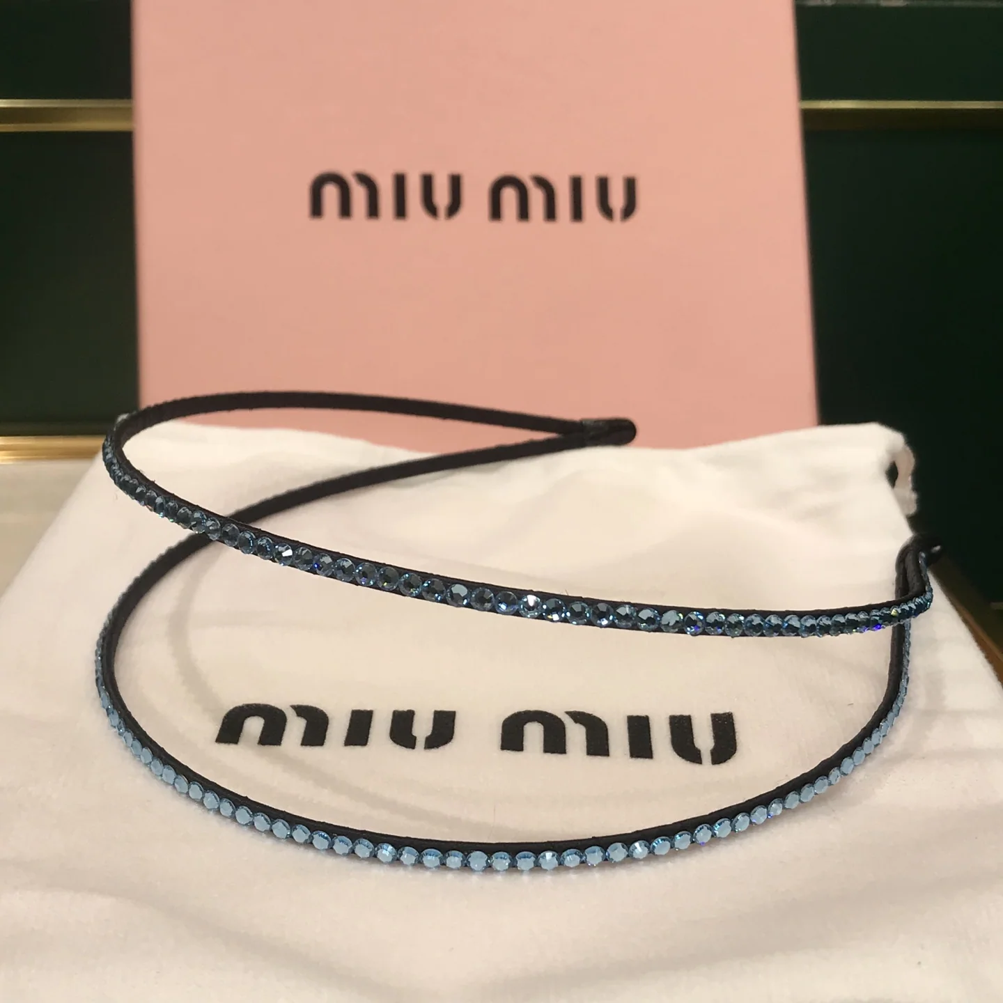 미우미우 헤어밴드 상세 이미지 2