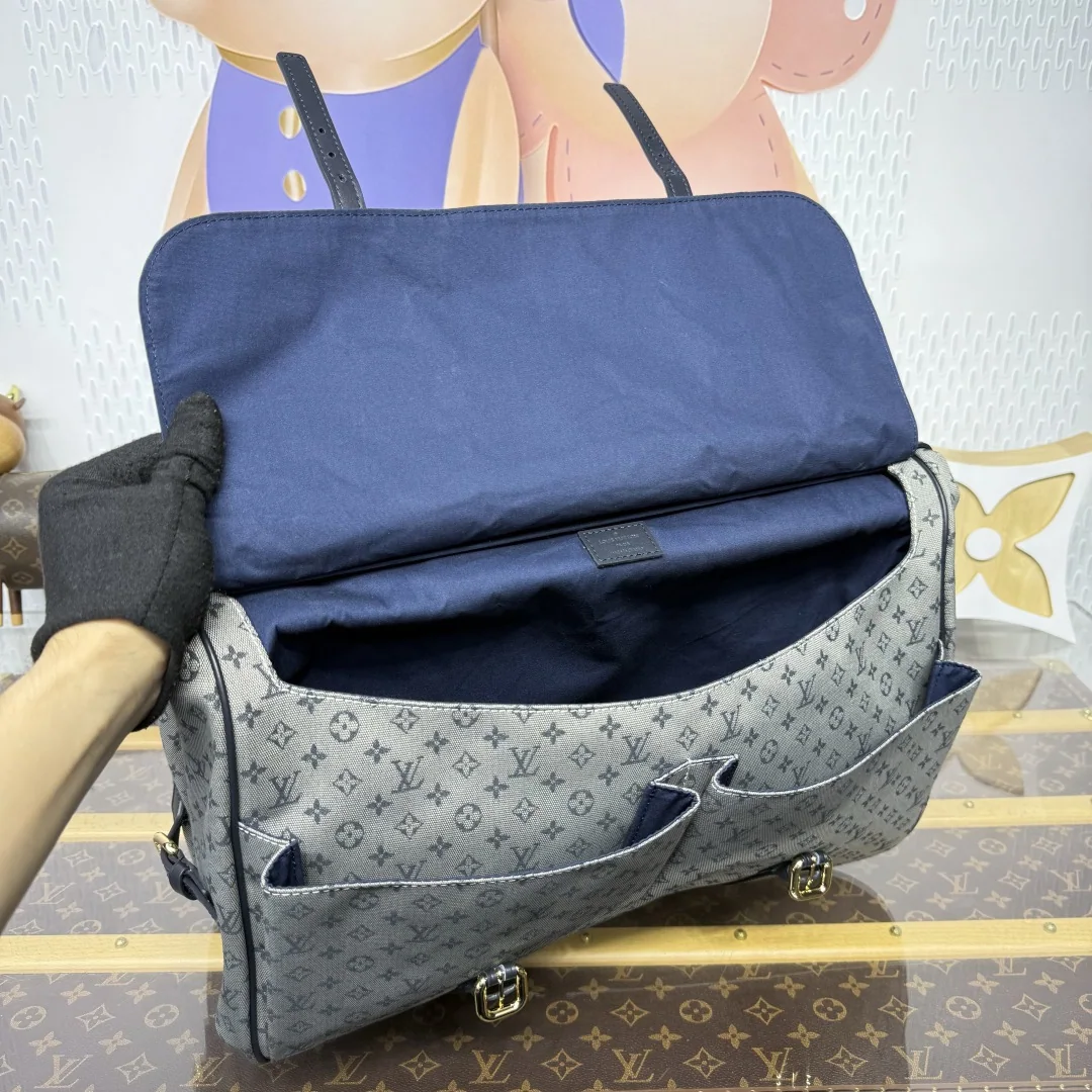 루이비통 SAUMUR 라지 데님 가방 M42313 상세 이미지 9