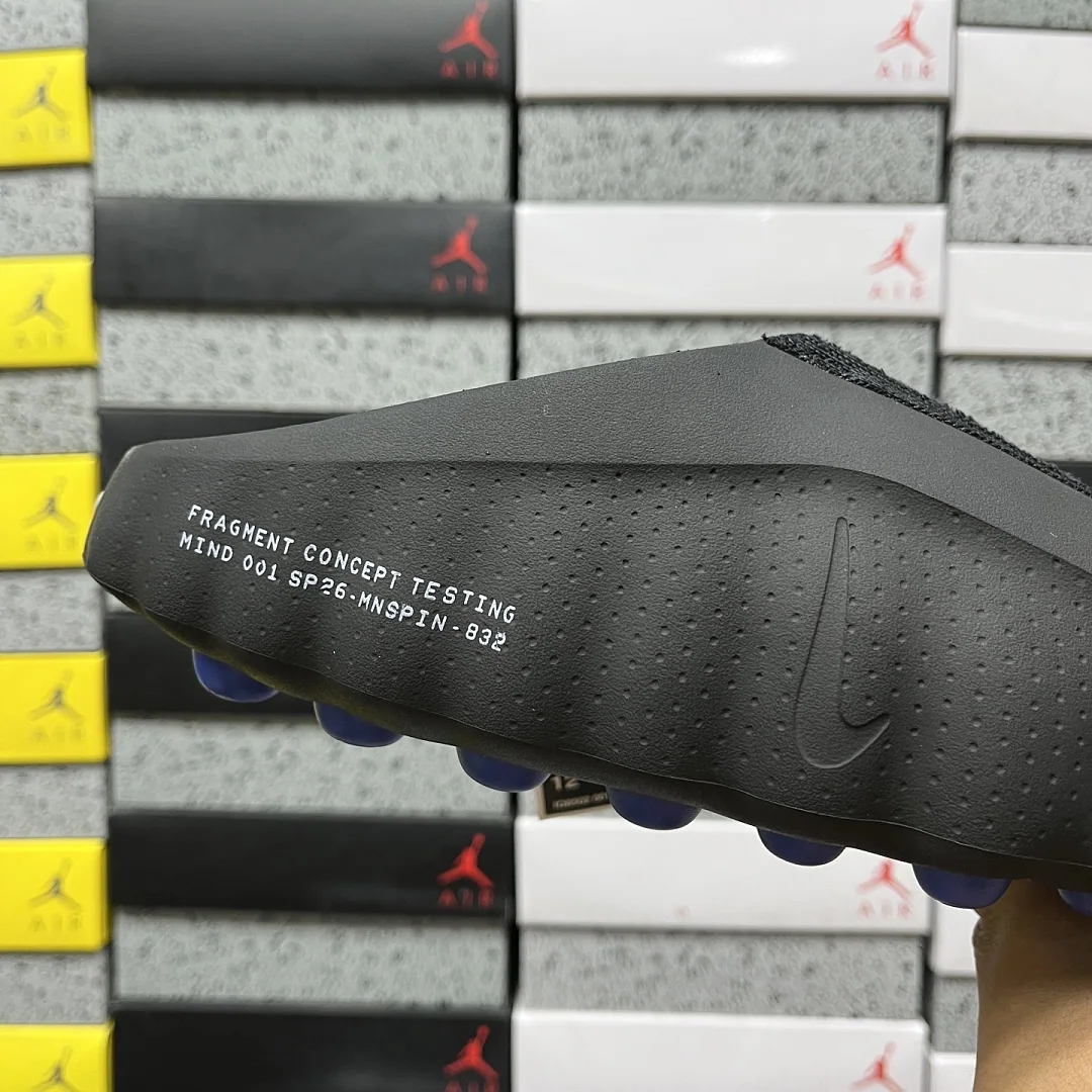 나이키 [KOO] 마인드 001 슬라이드 IQ8502-001 201424 Nike Mind 001 Slide Fragment Black 상세 이미지 8
