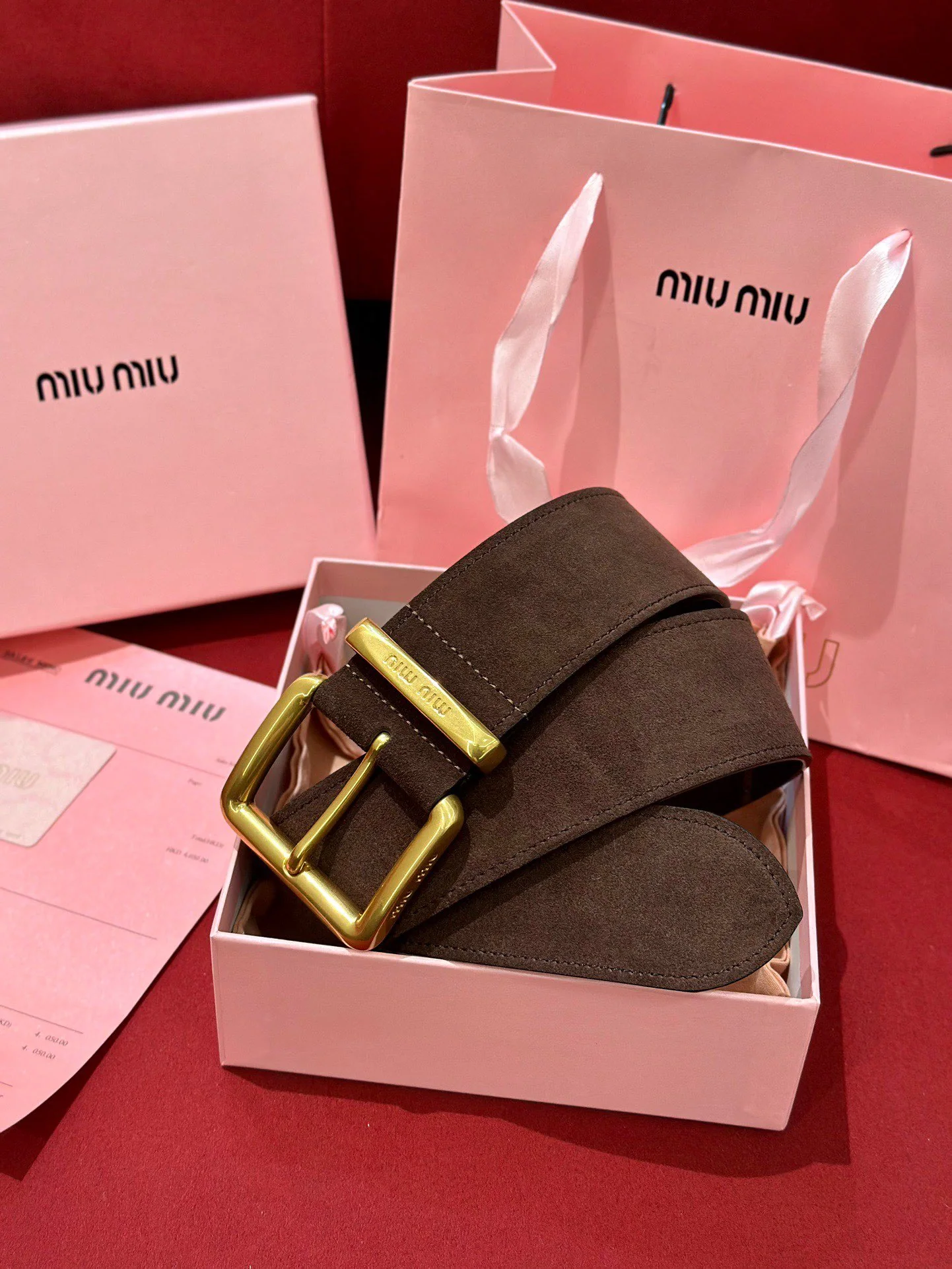 미우미우 벨트 57833 Miu Miu Belt 상세 이미지 1
