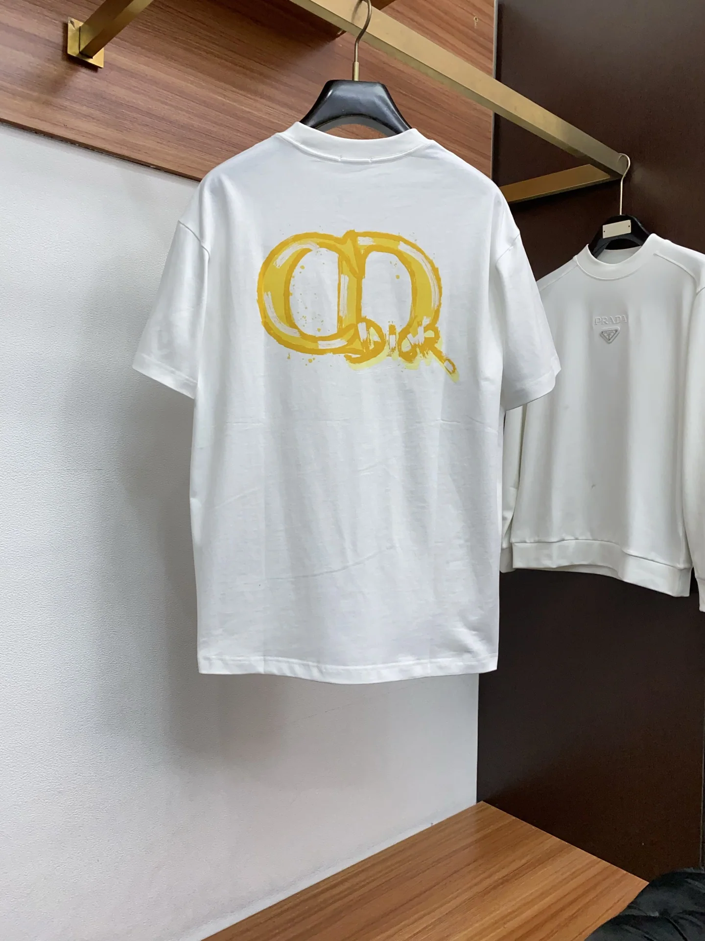 디올 크루넥 코튼 반팔 티셔츠 상세 이미지 9