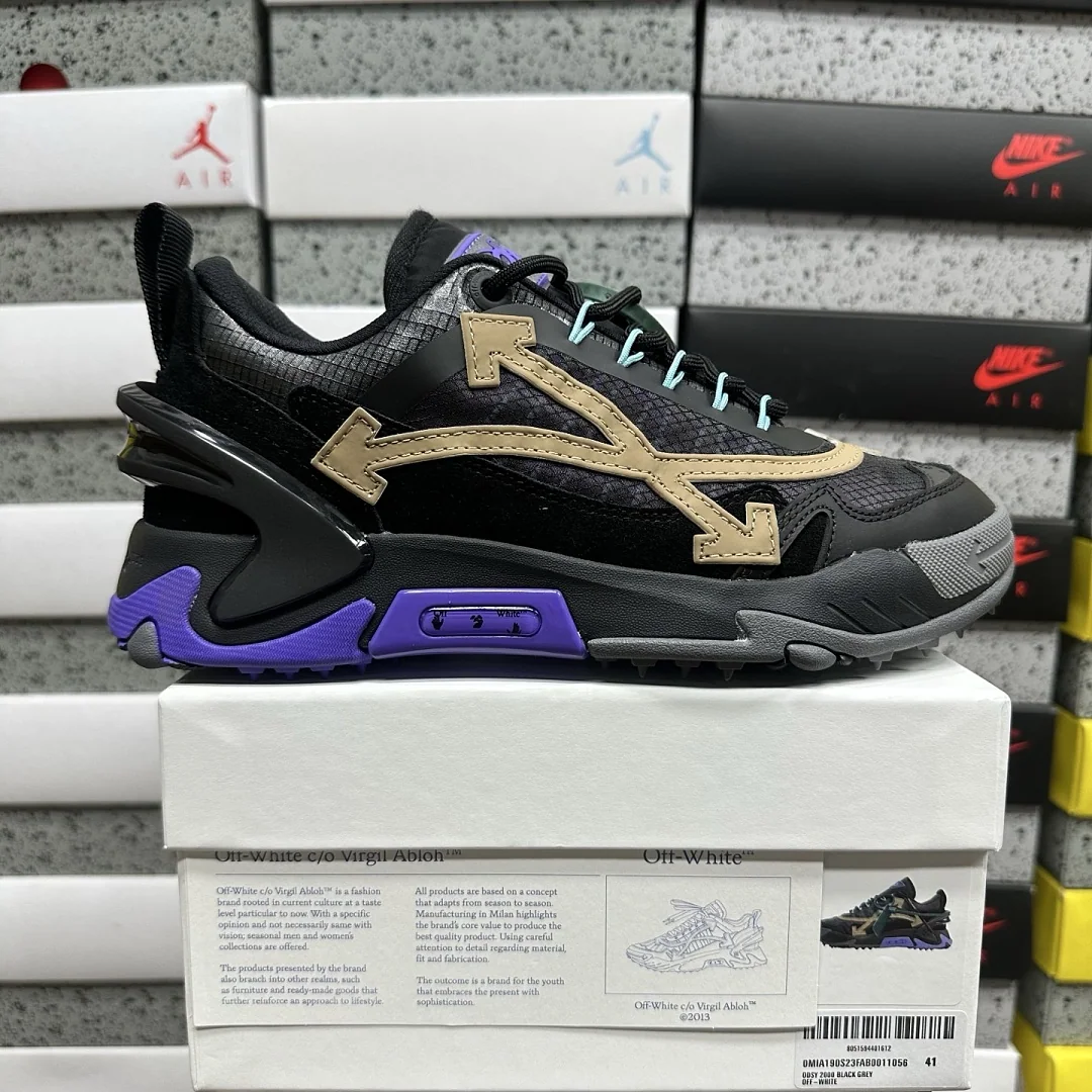 오프화이트 오디세이 2000 2000 블랙 브라운 퍼플 202483 Off White Odsy-2000 2000