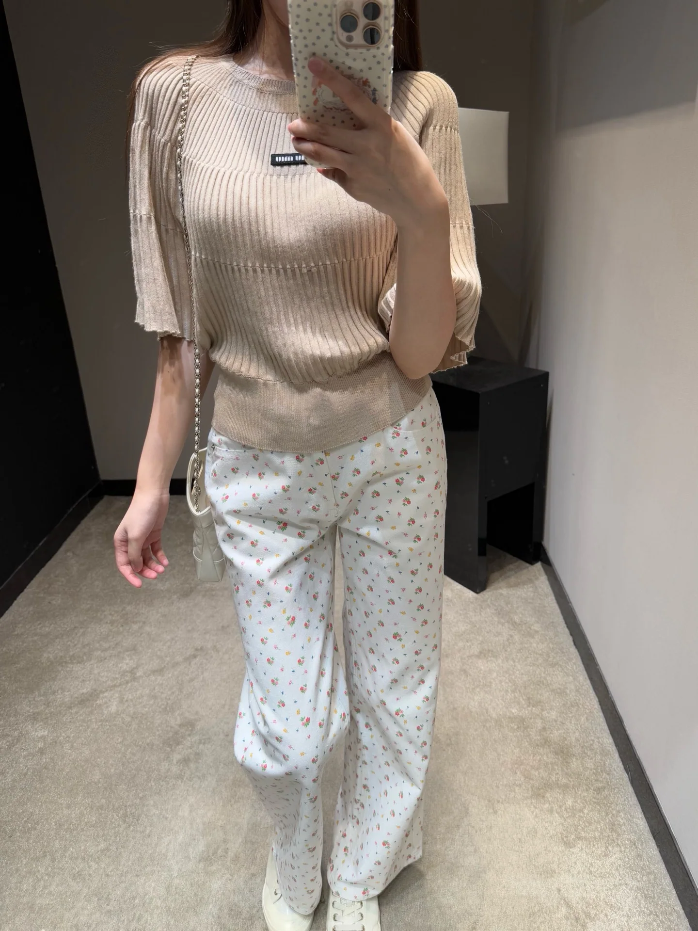 샤넬 여성 반팔 티셔츠 상세 이미지 2