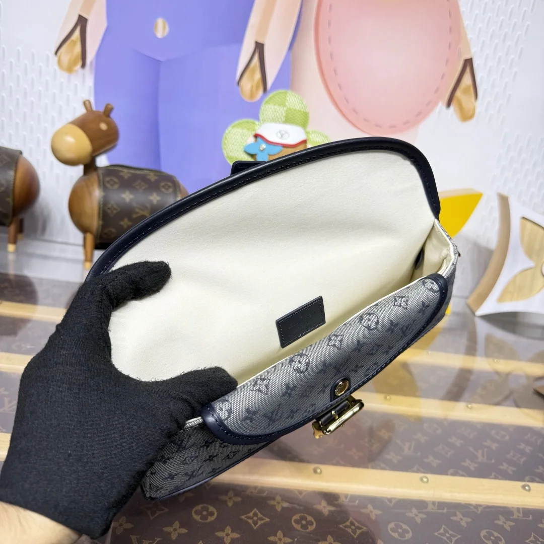 루이비통 버드케이지 데님 바게트 숄더백 M92691 상세 이미지 9