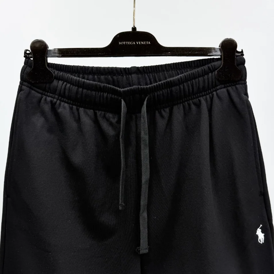 폴로 린넨 평직 자수 남성 반바지 상세 이미지 3