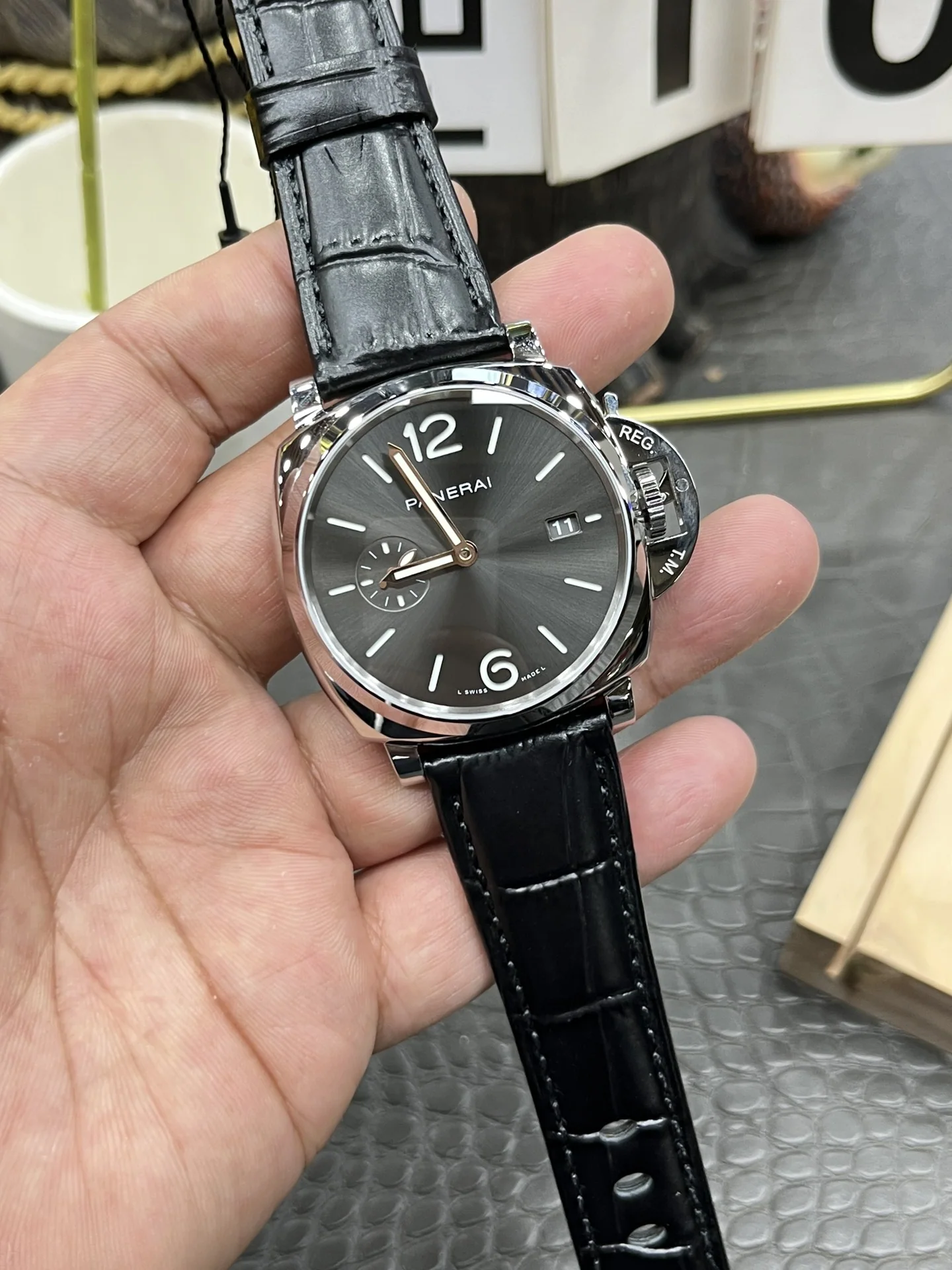 파네라이 루미노르 PAM1250 자동 VS 공장 레플리카 43844 Panerai 상세 이미지 3