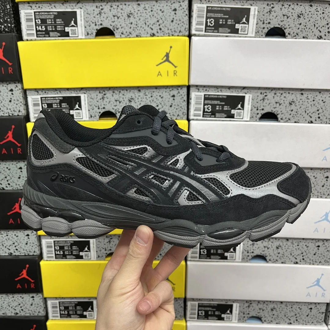 아식스 [ZC] 젤 NYC 1201A789-020 200328 Asics Gel-NYC Graphite Grey Black 상세 이미지 8