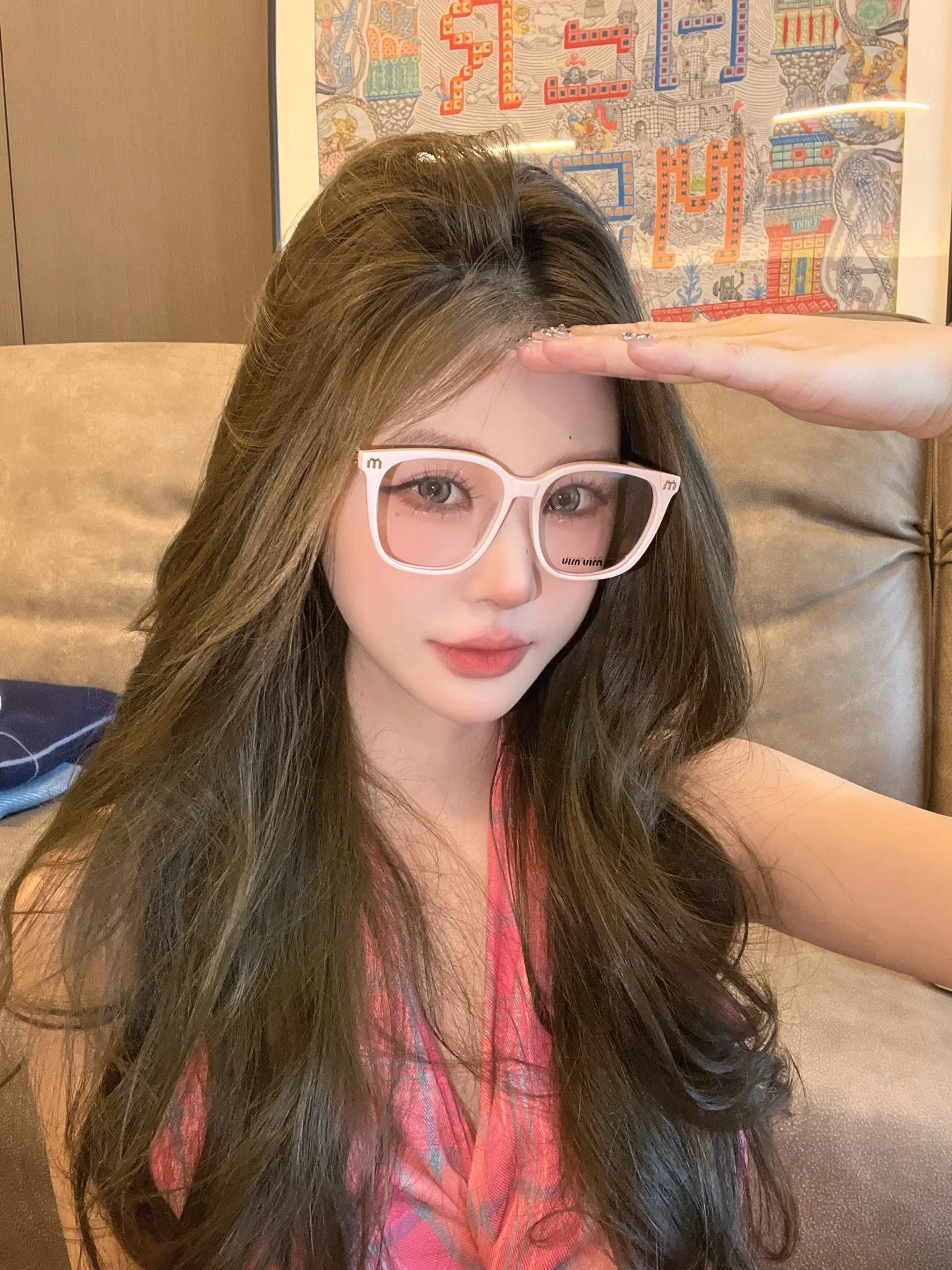 미우미우 VMU 62 ZS 선글라스 상세 이미지 4