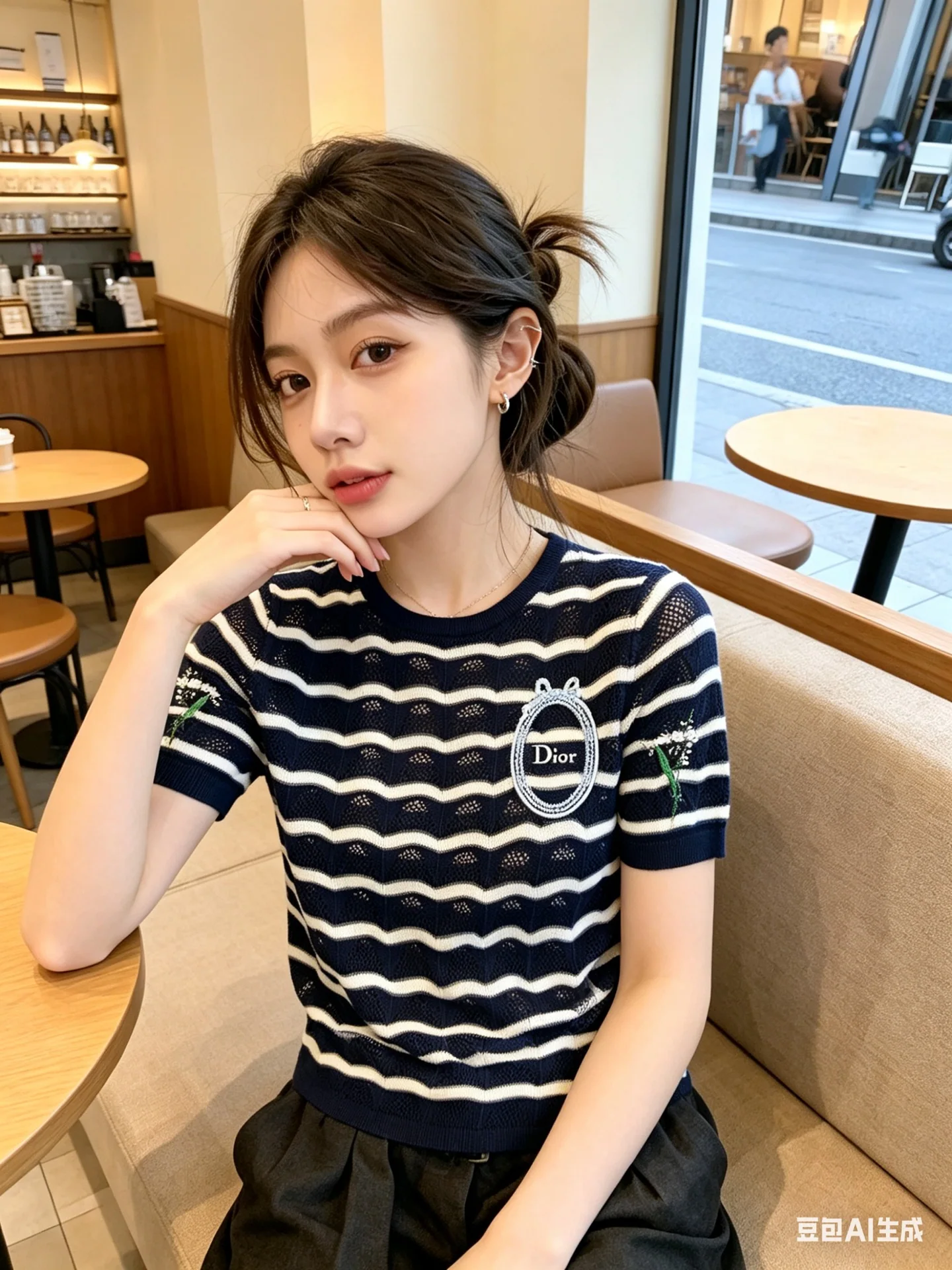 디올 여성 반팔 SS 상세 이미지 1