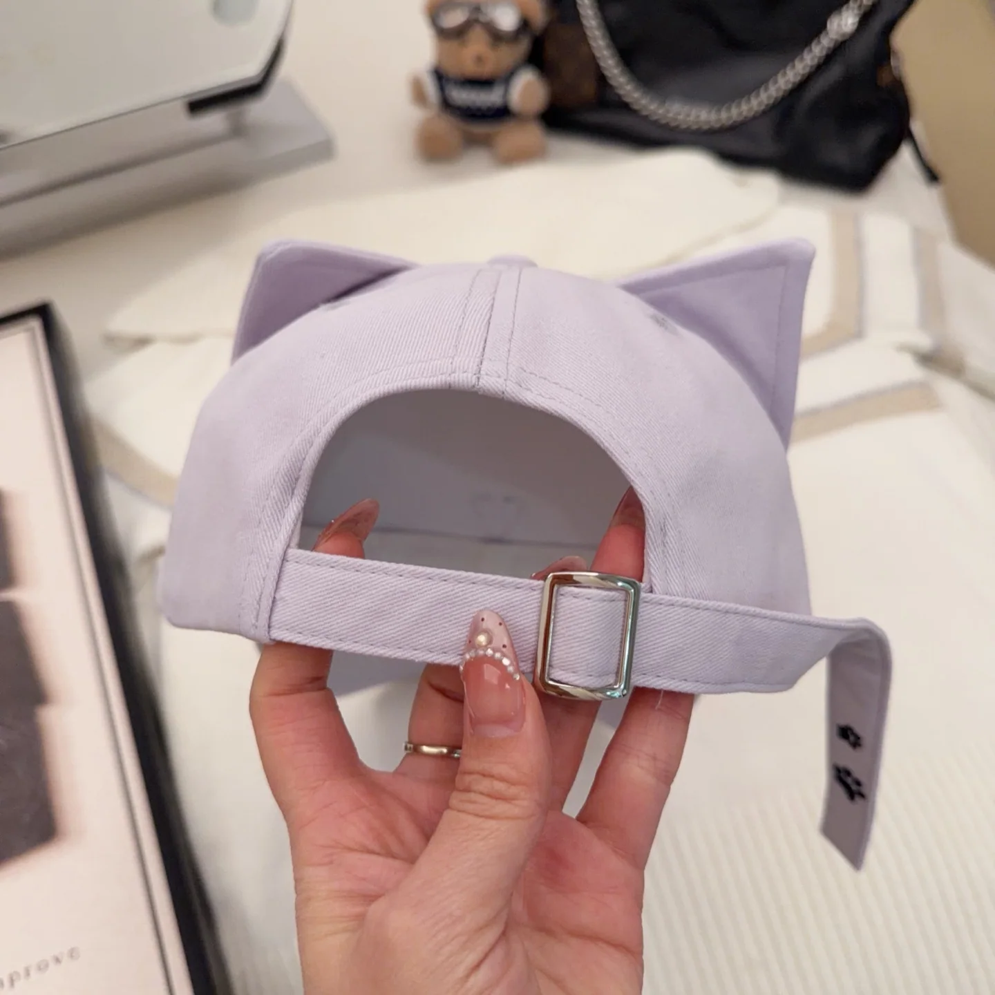 미우미우 모자 80843 Miu Miu Cap 상세 이미지 4