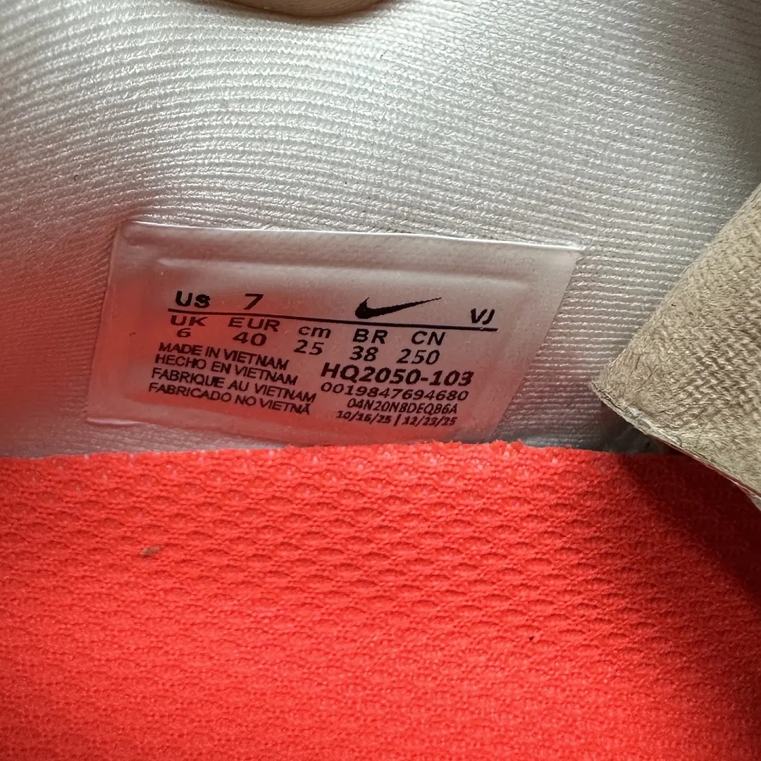 나이키 [5A] 보메로 프리미엄 HQ2050-103 201611 Nike Vomero Premium White Bright Crimson 상세 이미지 8