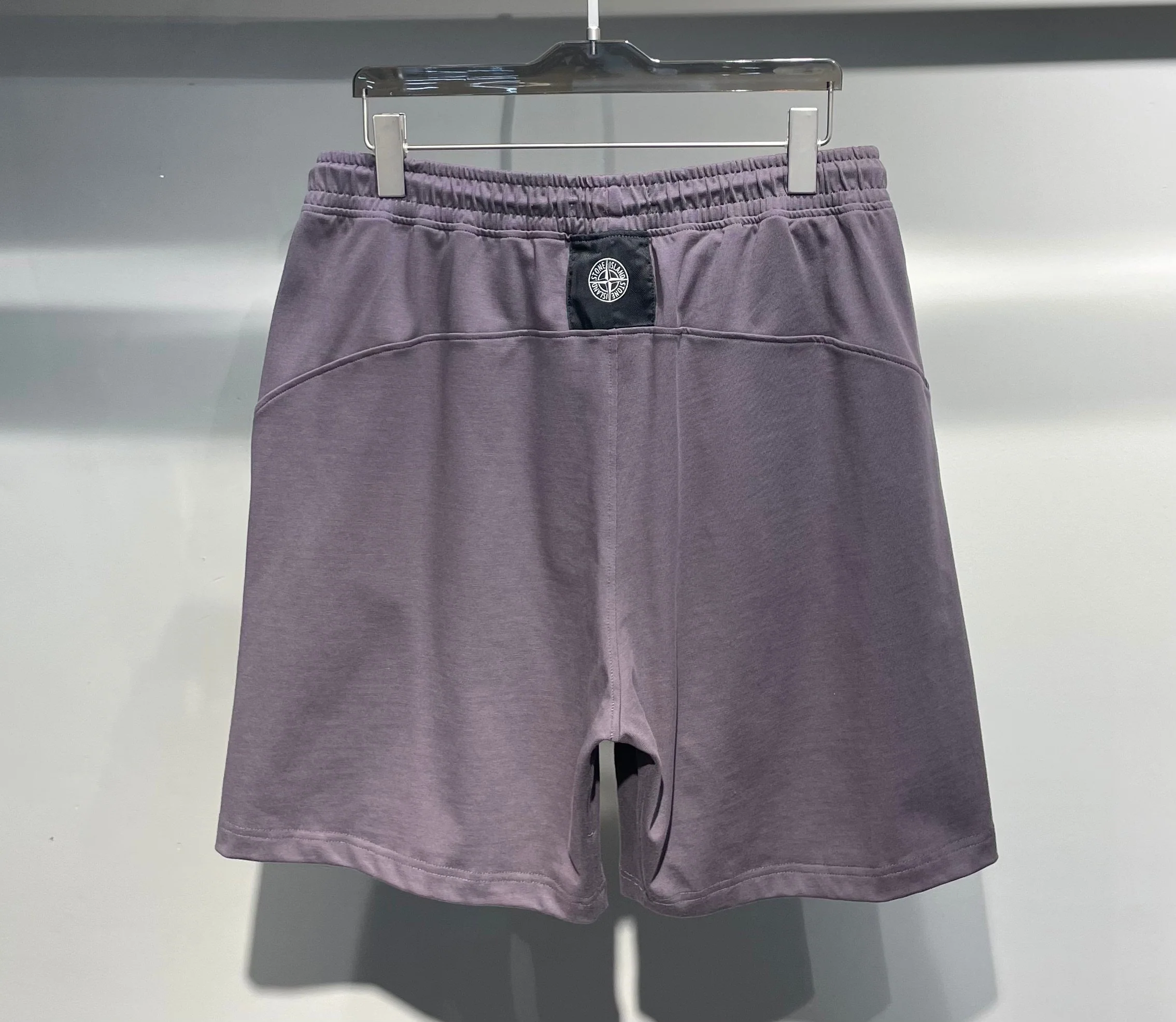 스톤아일랜드 컴퍼스 패치 고무 허리 남성 반바지 상세 이미지 9