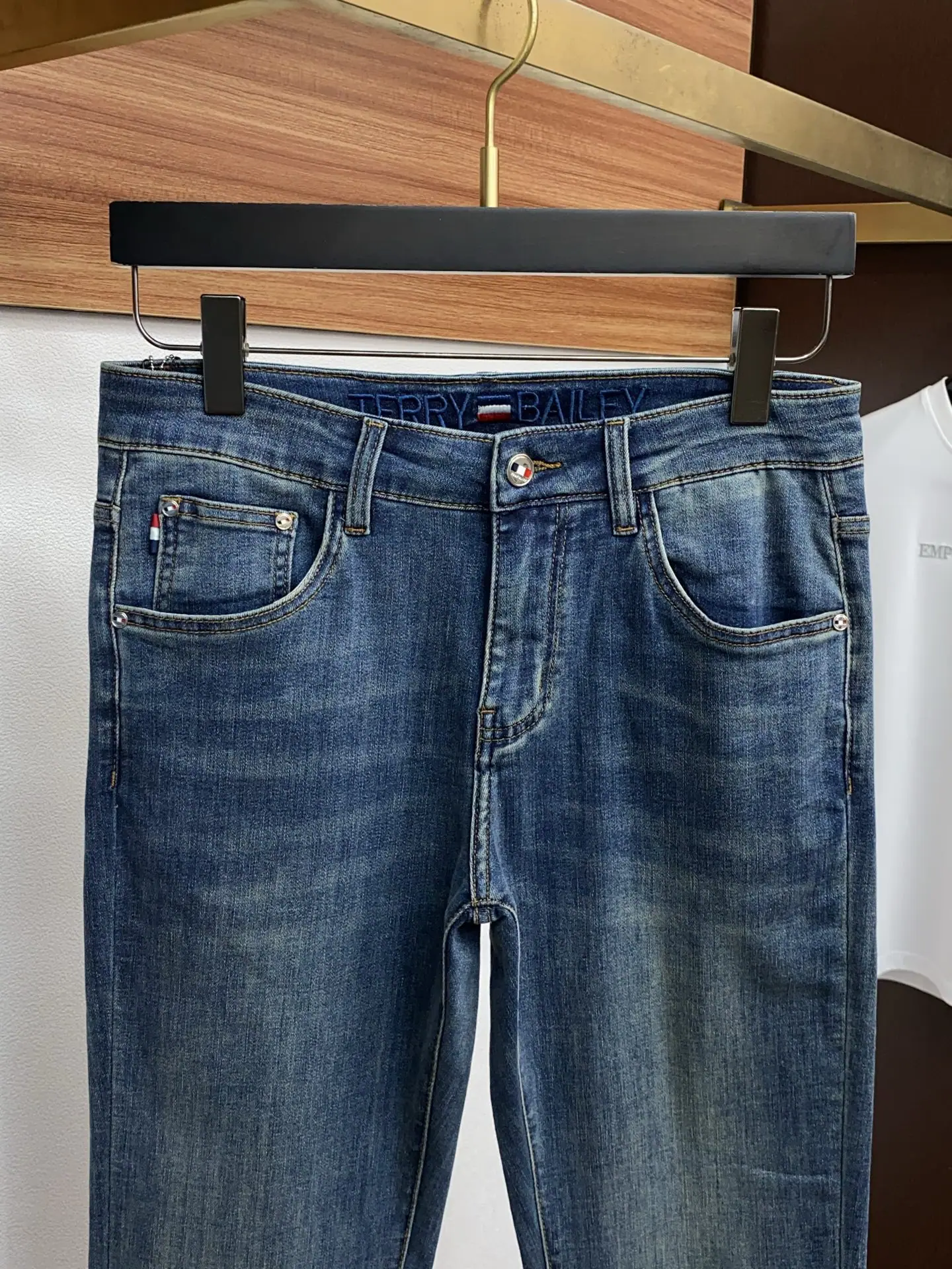 톰브라운 데님 남성 청바지 상세 이미지 3
