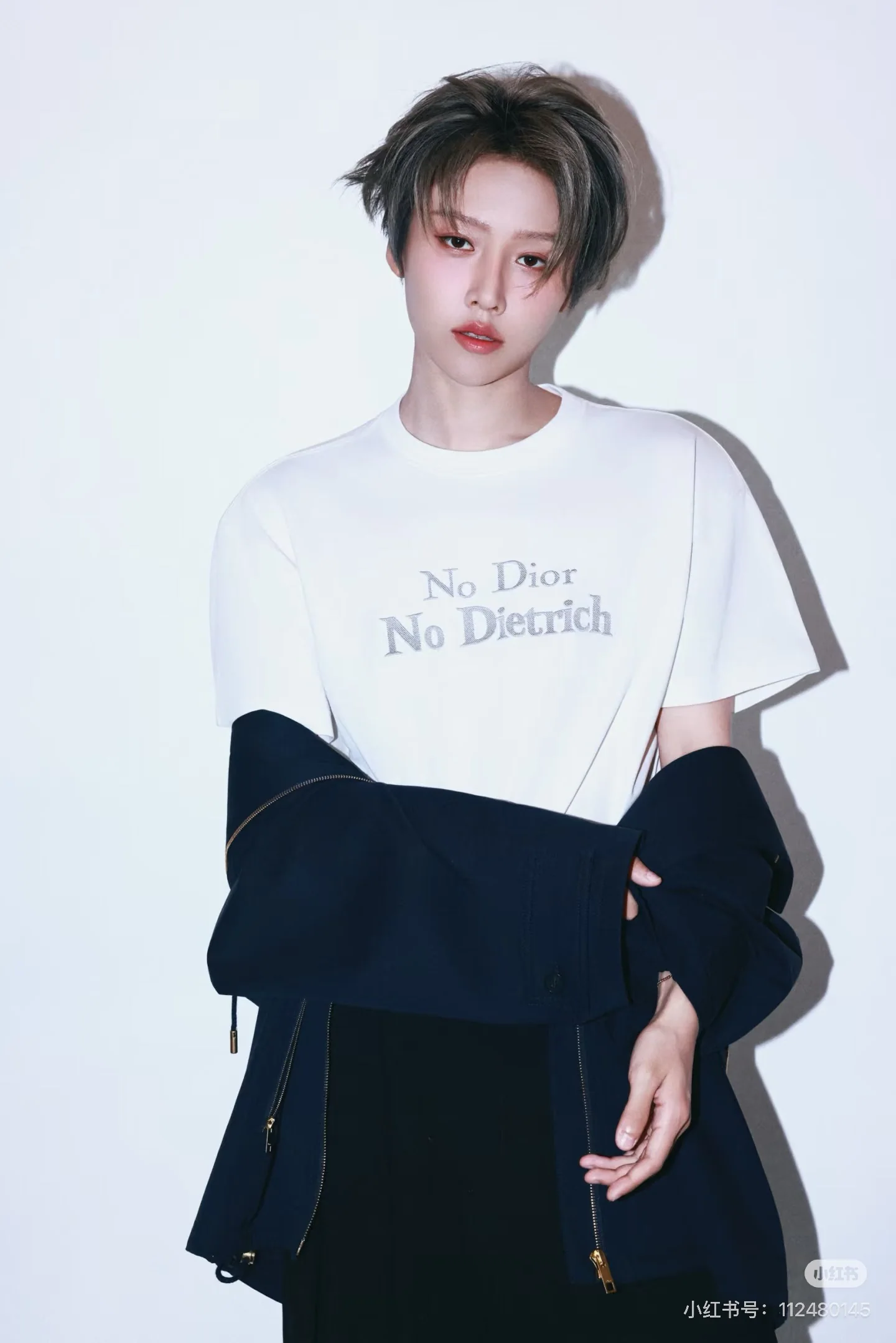 디올 CD로고 여성 반팔 티셔츠 상세 이미지 1