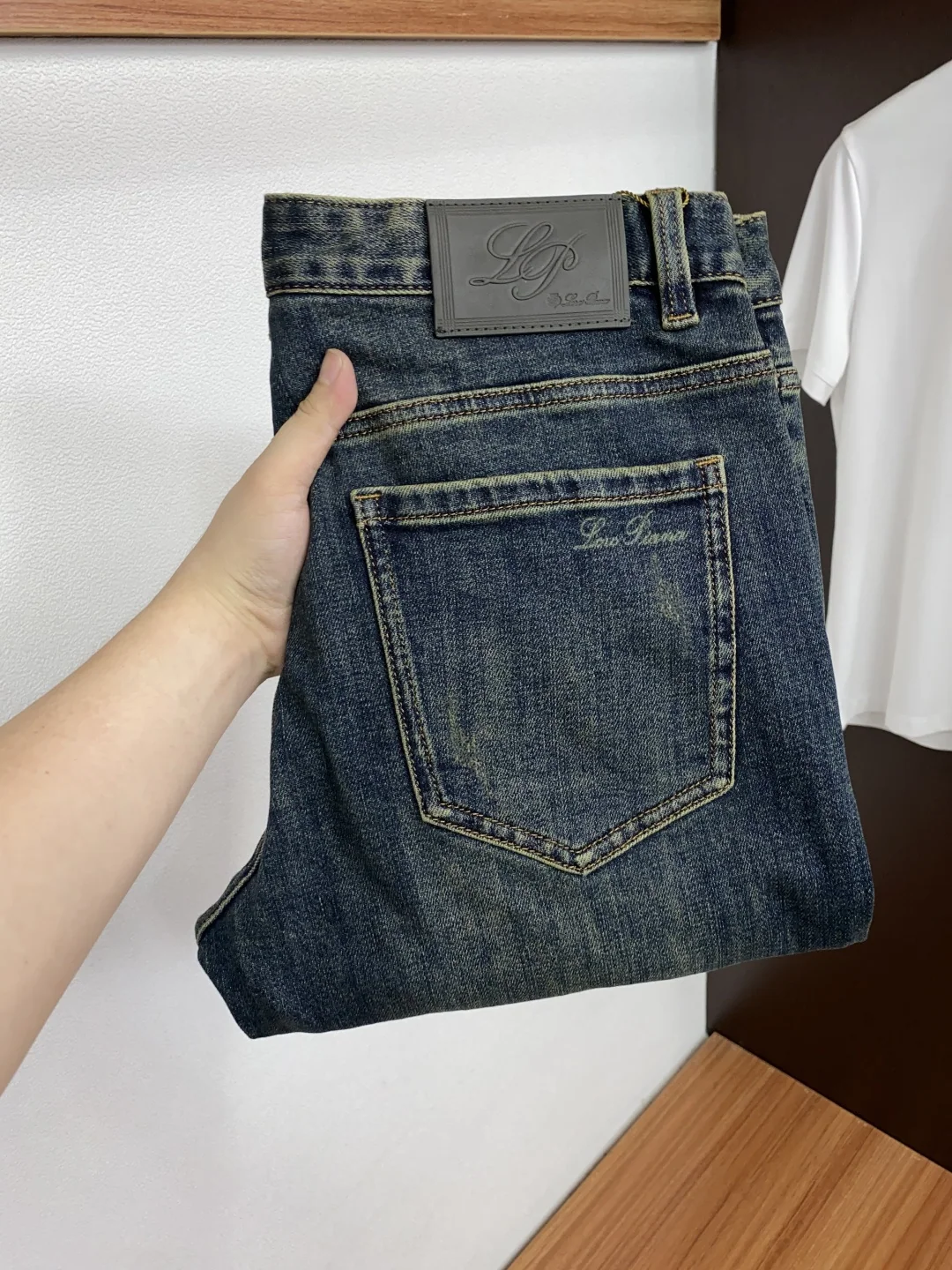 로로피아나 남성 데님 바지 156172