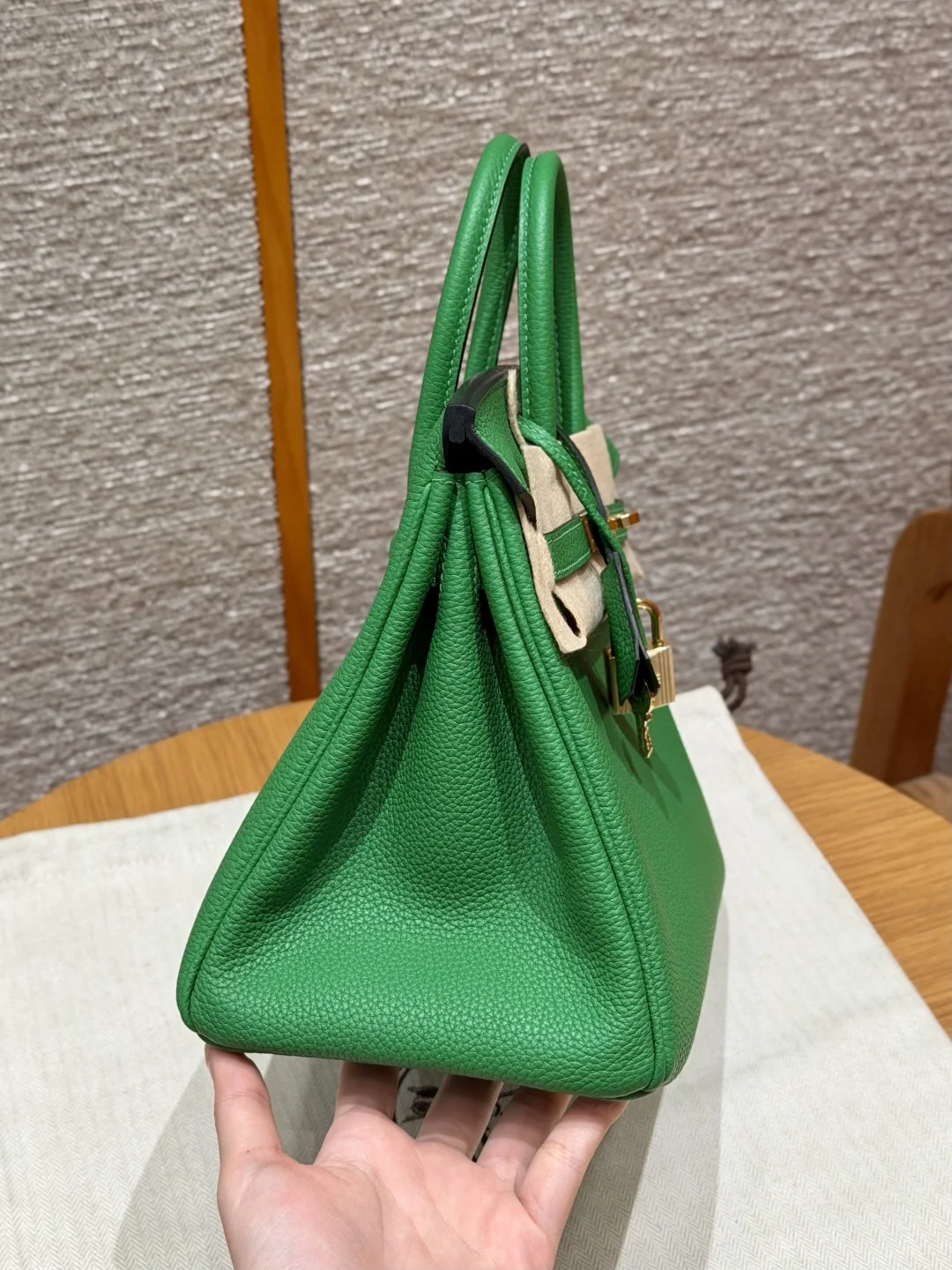 에르메스 버킨 25 토고 가죽 가방 상세 이미지 3