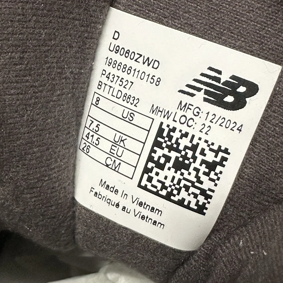 뉴발란스 [C] 9060 U9060ZWD 202225 New Balance 9060 상세 이미지 10