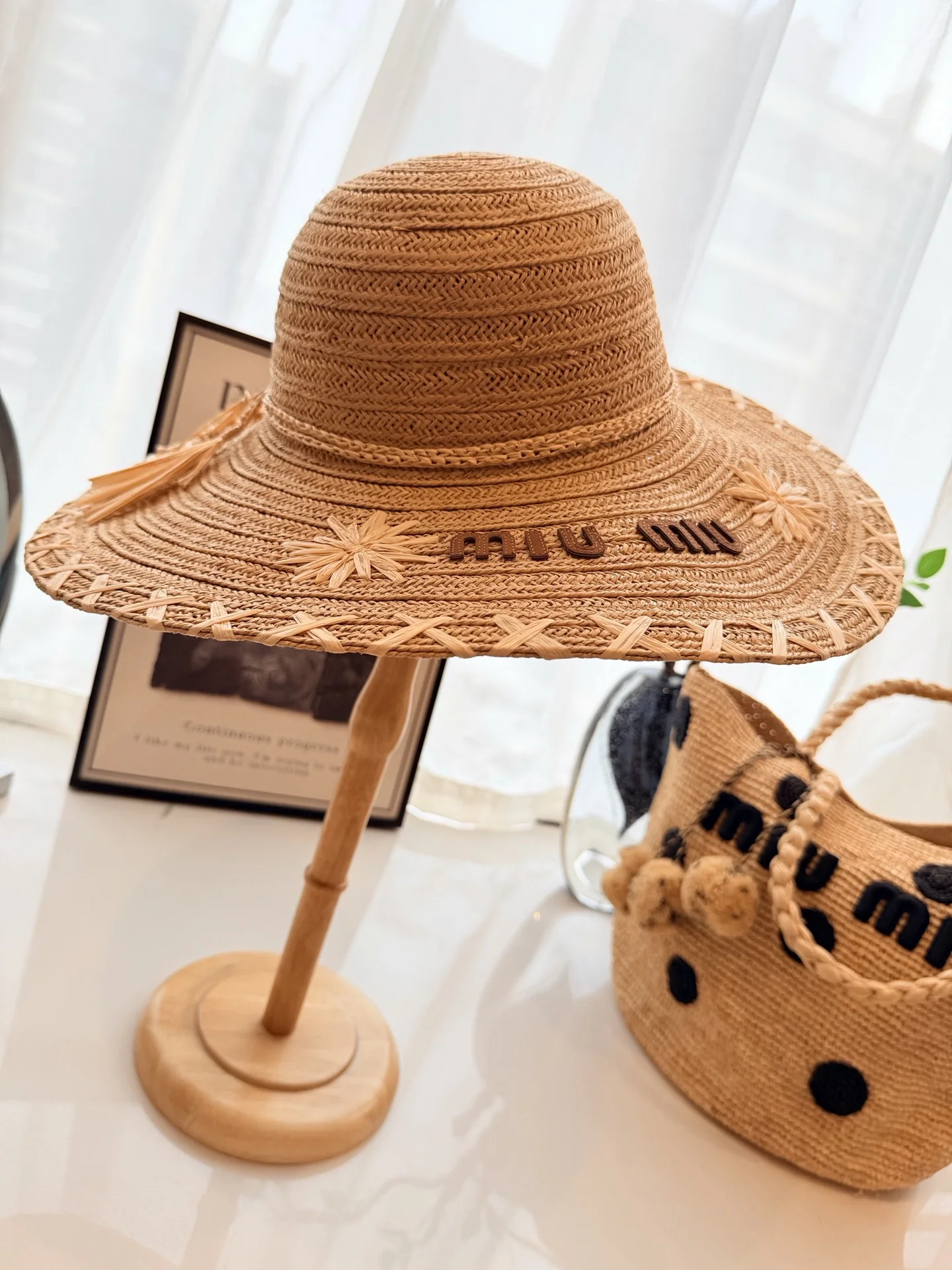 미우미우 모자 80795 Miu Miu Cap 상세 이미지 1