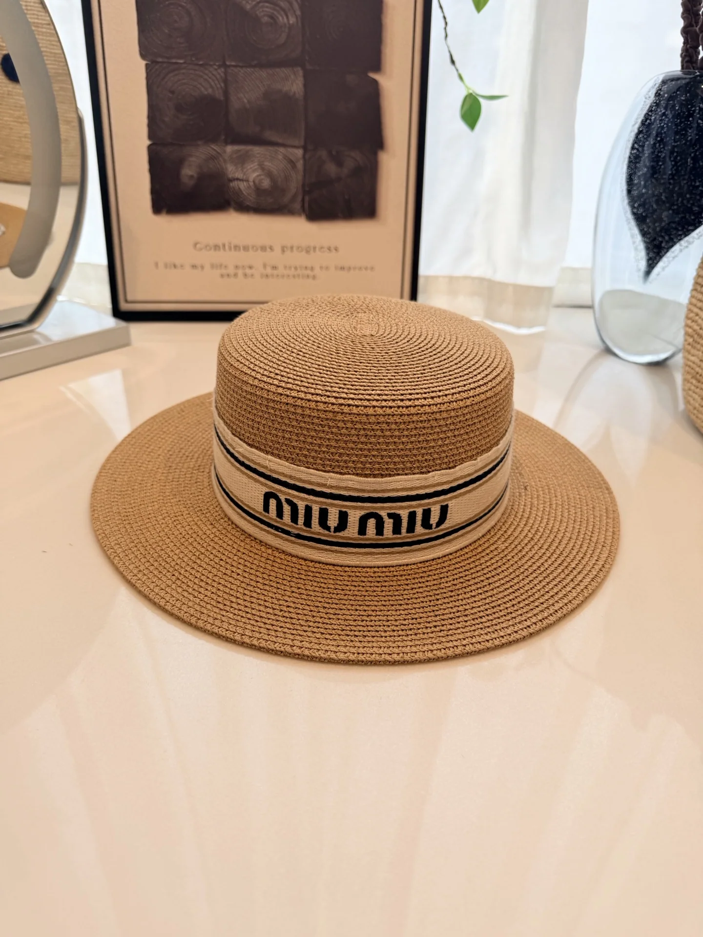 미우미우 모자 80760 Miu Miu Cap 상세 이미지 1
