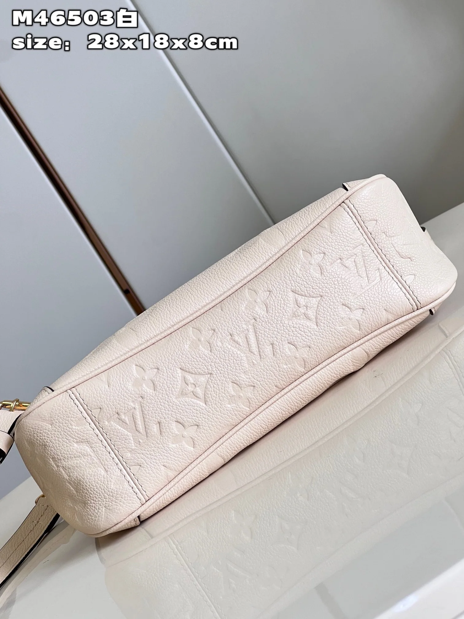 루이비통 M46503 화이트 핸드백 스몰 모노그램 앙프렝뜨 트리아농 상세 이미지 5