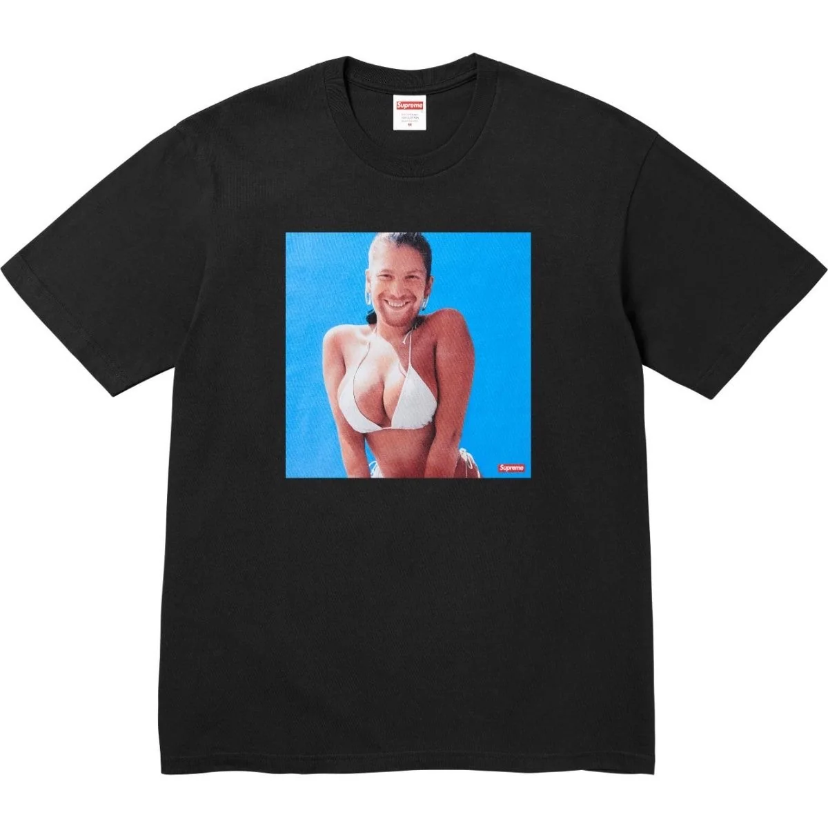 슈프림 Aphex Twin 남성 반팔 티셔츠 2025 SS 상세 이미지 3
