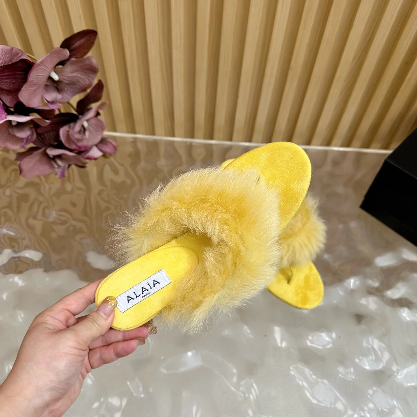 알라이아 웨지 샌들 상세 이미지 9