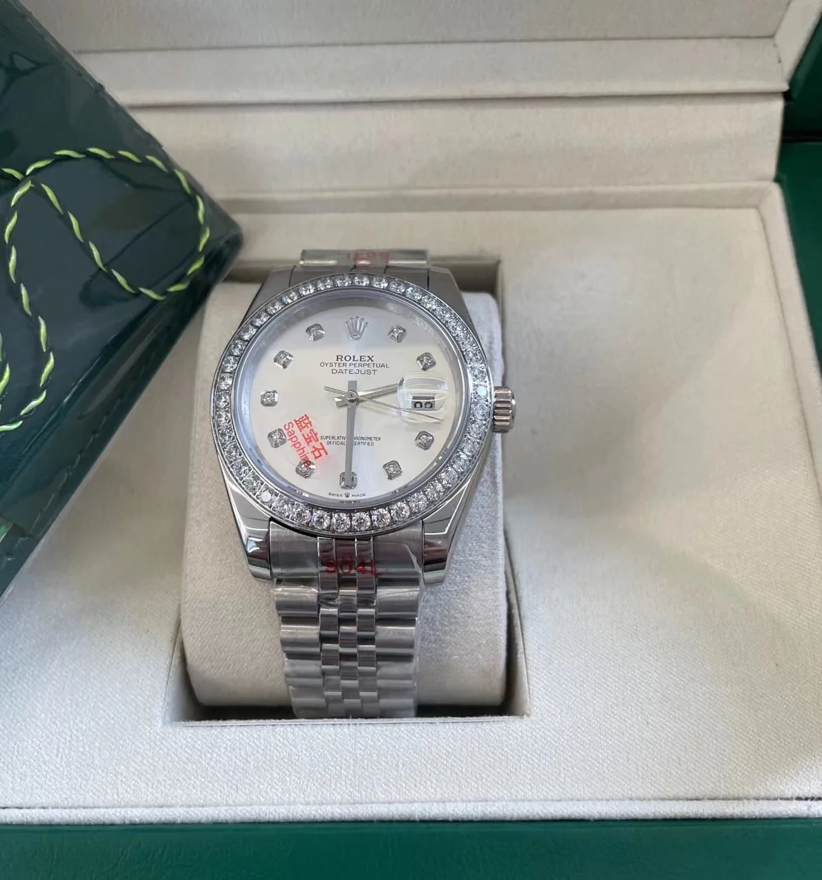 롤렉스 41MM316 L 스테인리스 남성용 손목시계 상세 이미지 8