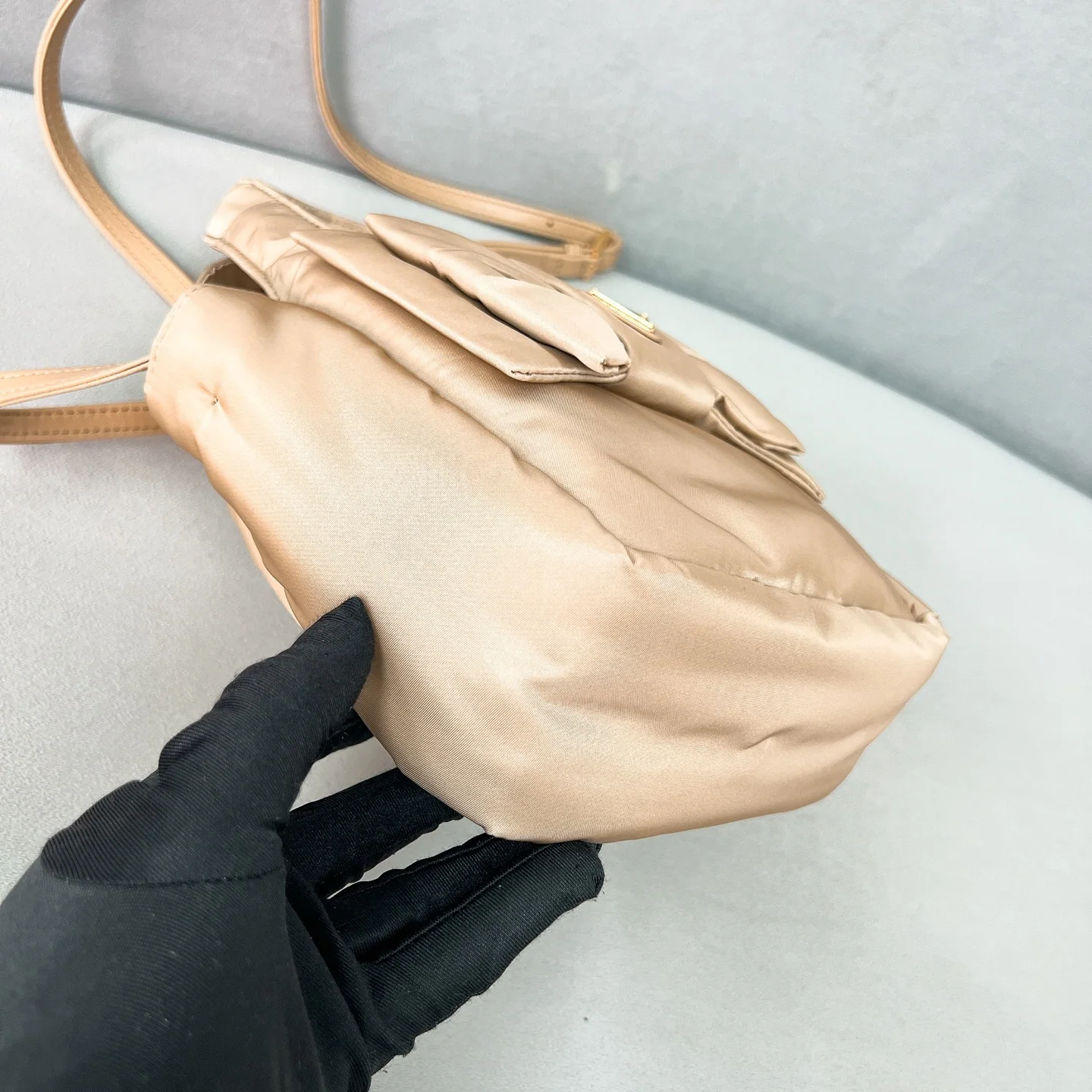 프라다 나일론 리본 숄더백 1BA359 상세 이미지 7