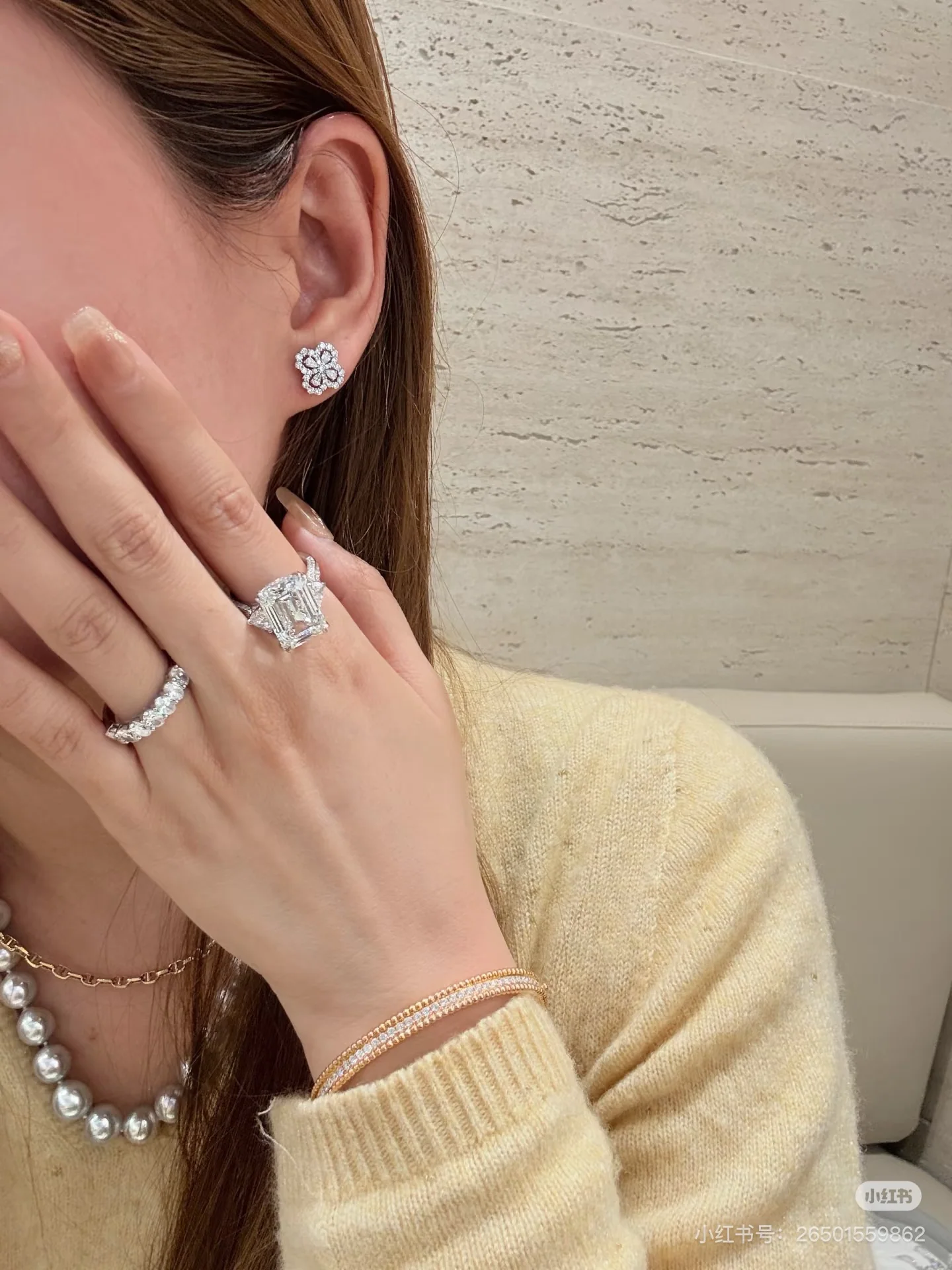 해리윈스턴 귀걸이 71720 Harry Winston Earrings 상세 이미지 2